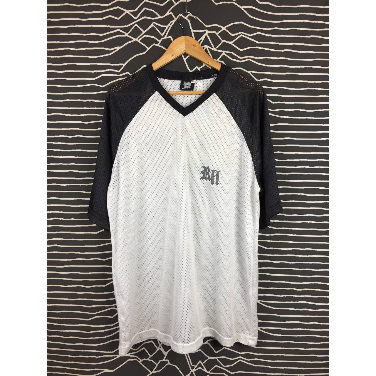 Vintage Vtg Distressed Rollin Hard Lowrider Street Style Mesh Jersey Size US XL / EU 56 / 4 - 7 Thumbnail