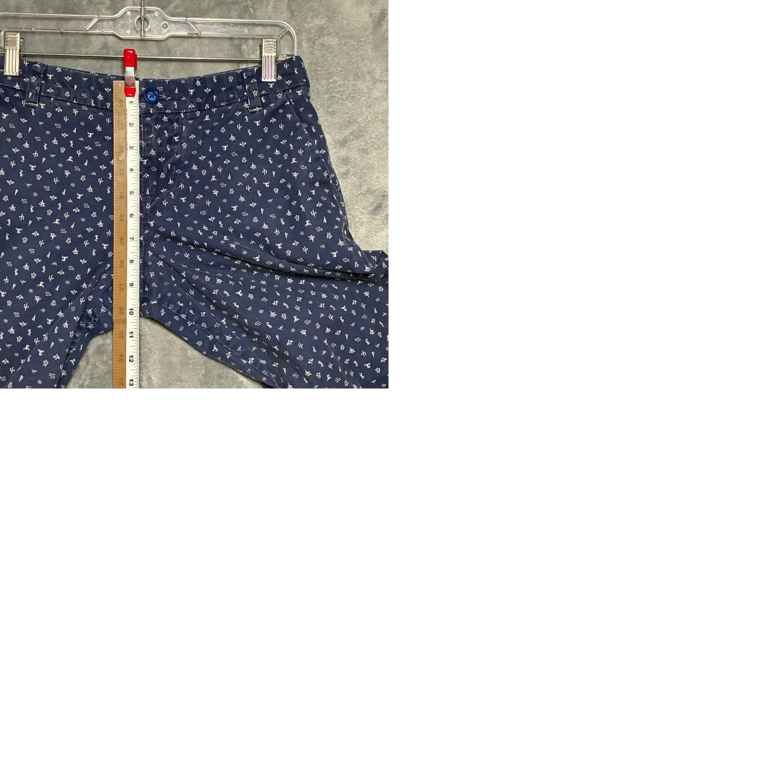 Patagonia Patagonia Common Threads Organic Cotton Aztec Crop Pants Women's 4 Blue Size 27" / US 4 / IT 40 - 9 Thumbnail