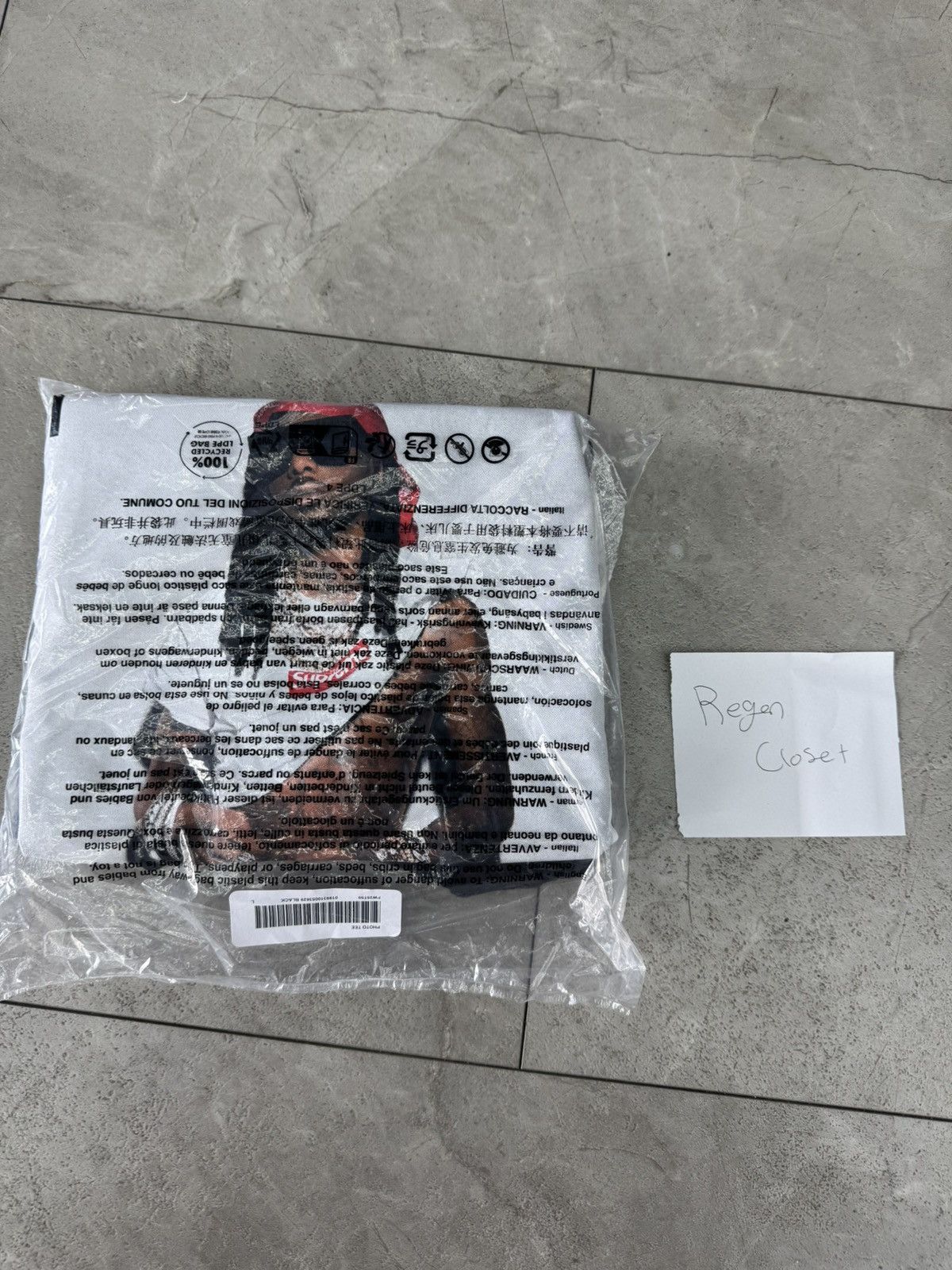 Supreme Supreme Playboi Carti BLACK Photo Tee IN HAND Size US XL / EU 56 / 4 - 1 Thumbnail