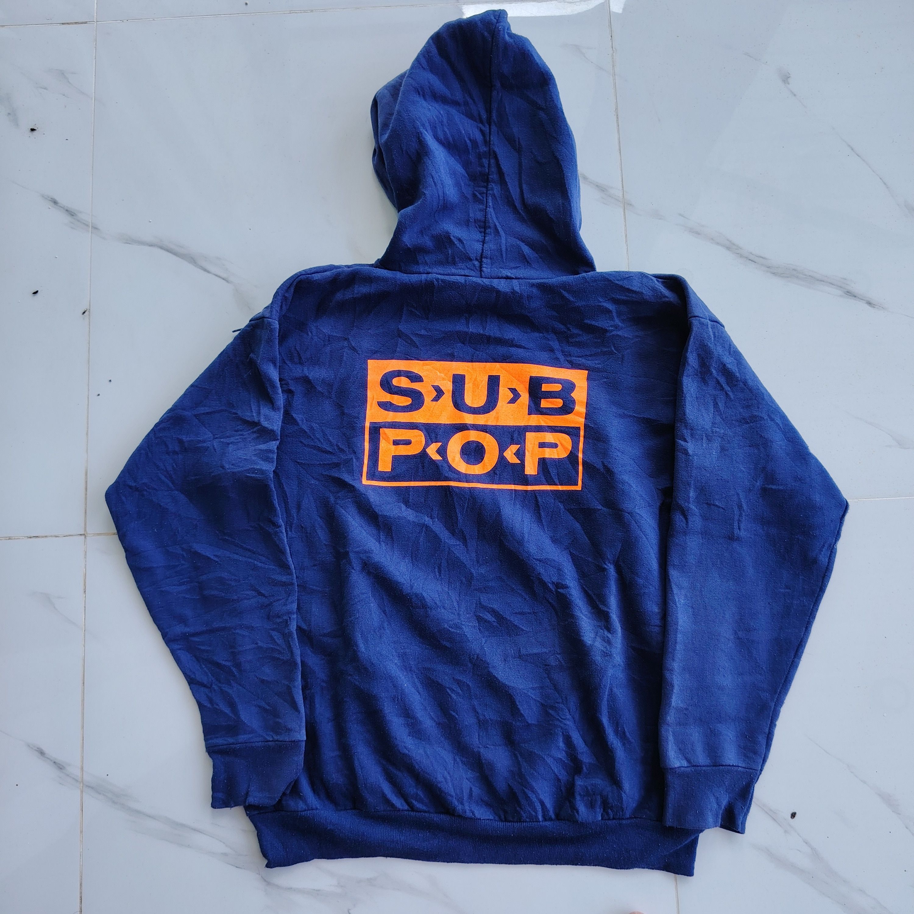 Band Tees Subpop Unemployed Hoodie Grunge Nirvana 90s Size US M / EU 48-50 / 2 - 2 Thumbnail