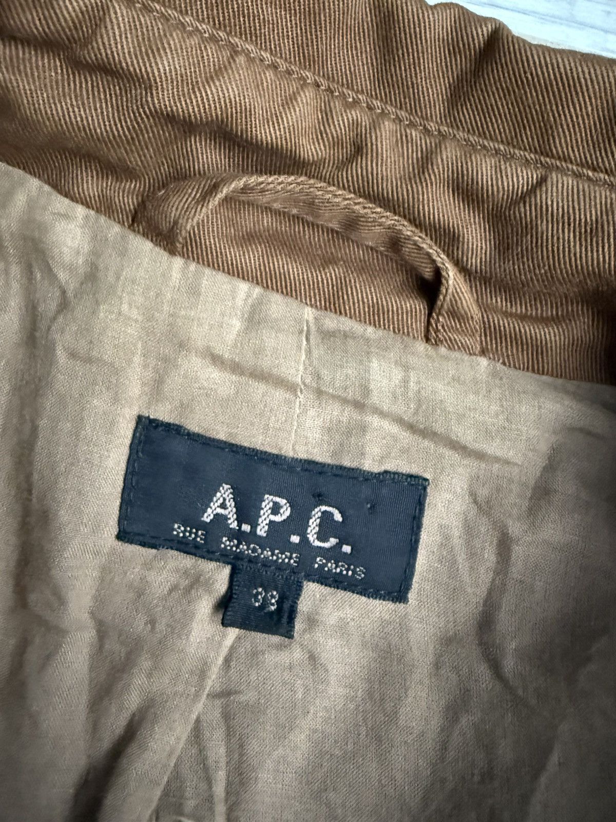 A.P.C. × Designer A.P.C rue madame Paris trench coat Size M / US 6-8 / IT 42-44 - 5 Thumbnail
