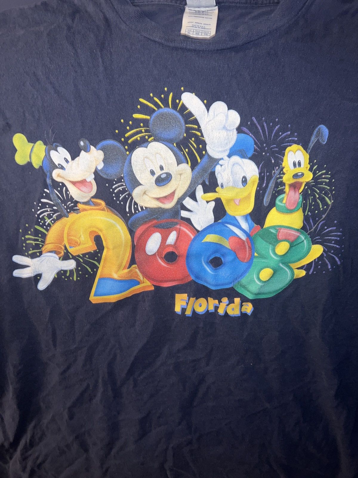 Disney Delta Disney 2008 Florida Tee Size US XL / EU 56 / 4 - 2 Thumbnail