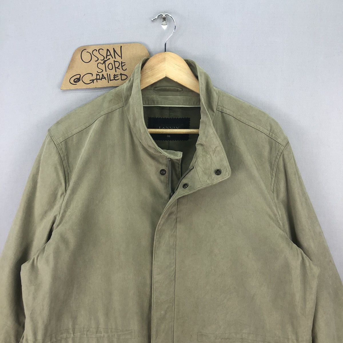 Lanvin Vintage 90’s Lanvin Zipper Parka Jacket Size US XL / EU 56 / 4 - 4 Thumbnail