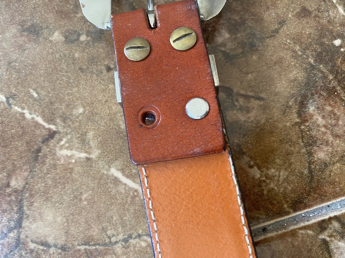 Cowboy Equipment Vintage 90s Cowboy Belt Metal Punk Rock Emo Goth Belt Japan Size ONE SIZE - 8 Thumbnail