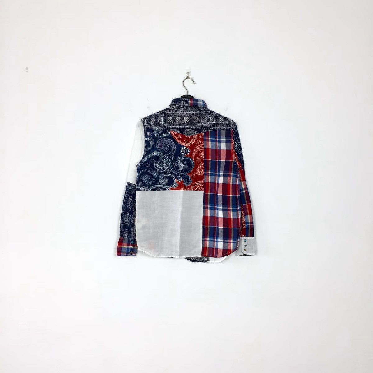 Kapital KAPITAL 2006SS PATCHWORK SHIRT Size US S / EU 44-46 / 1 - 2 Thumbnail