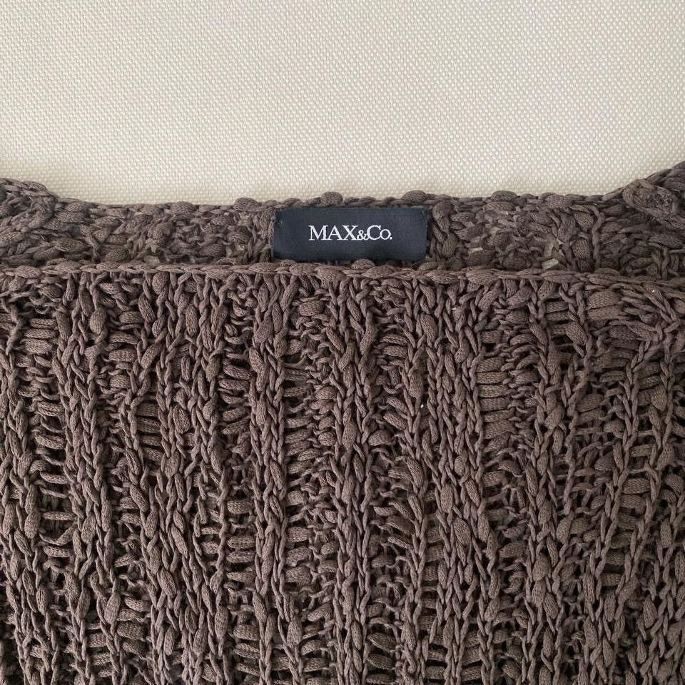 MAX&Co. Max&Co brown see through braided top Size M / US 6-8 / IT 42-44 - 3 Thumbnail