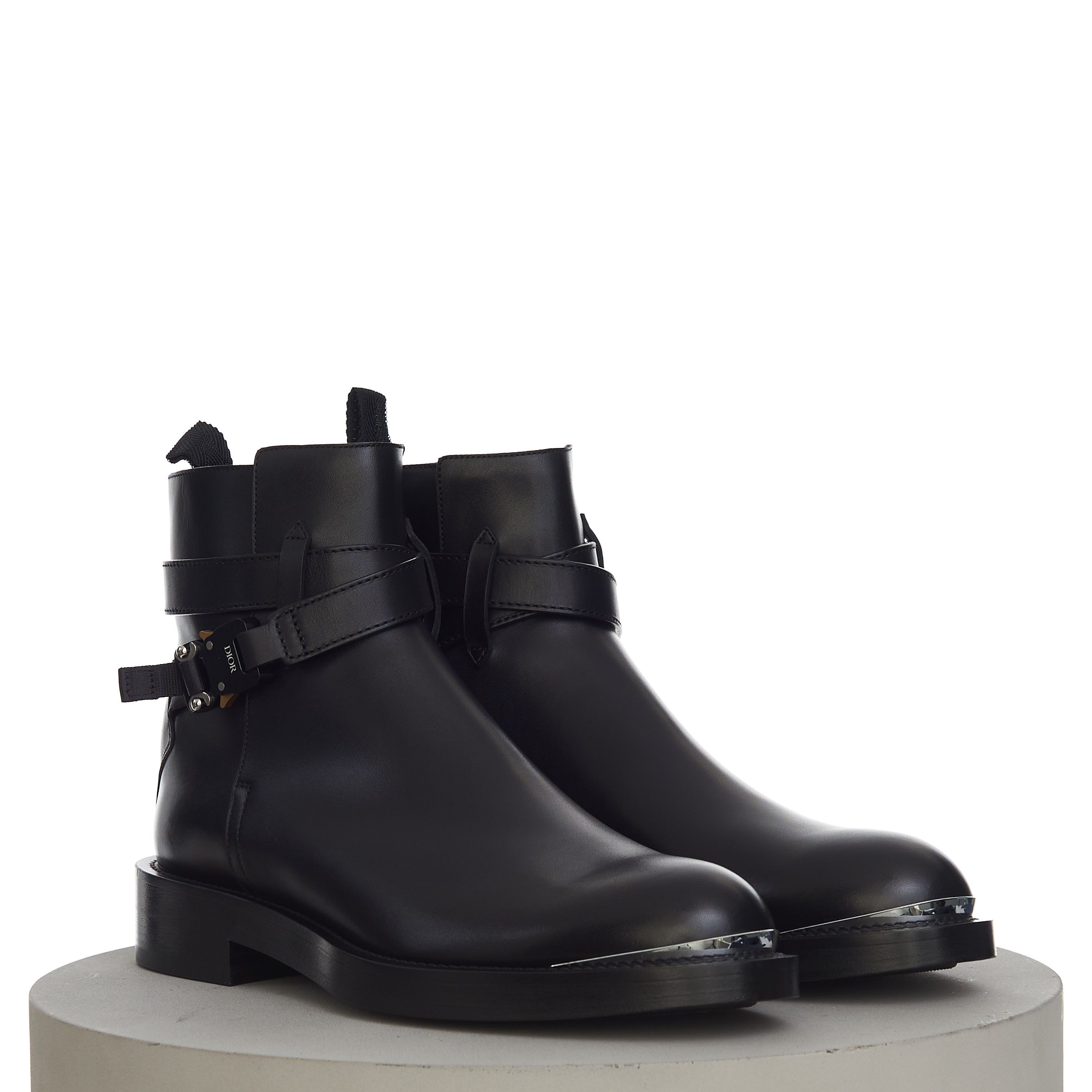 Evidence Ankle Boot In Black Smooth Calfskin