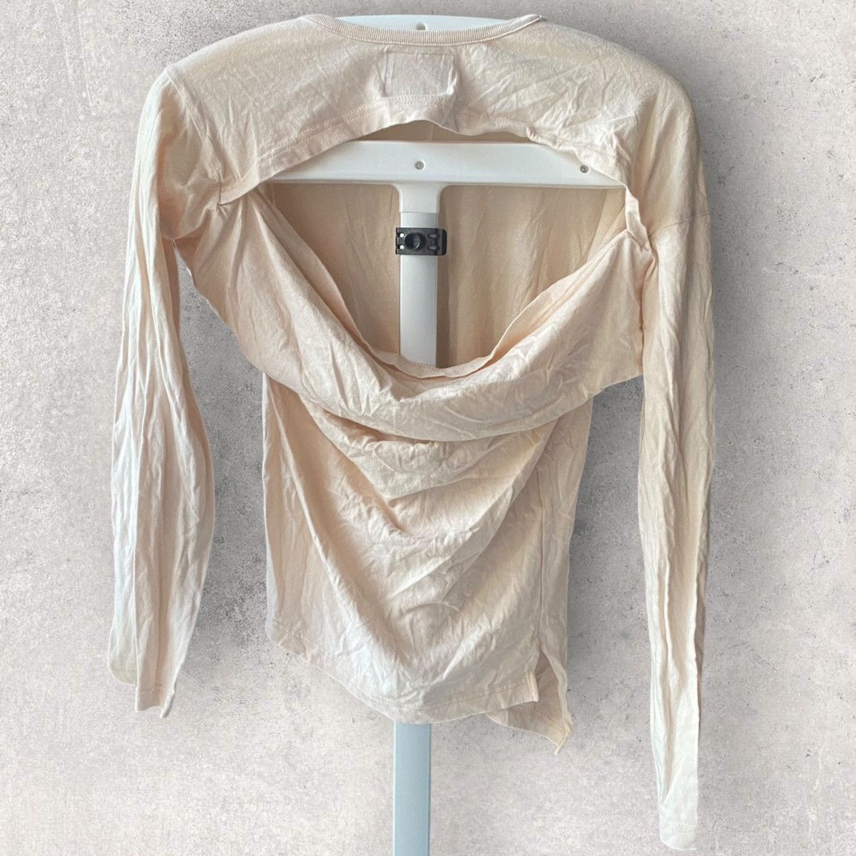 Vivienne Westwood Vintage 90’s Flat Asymmetric Open Back Long Sleeve Size S / US 4 / IT 40 - 3 Thumbnail
