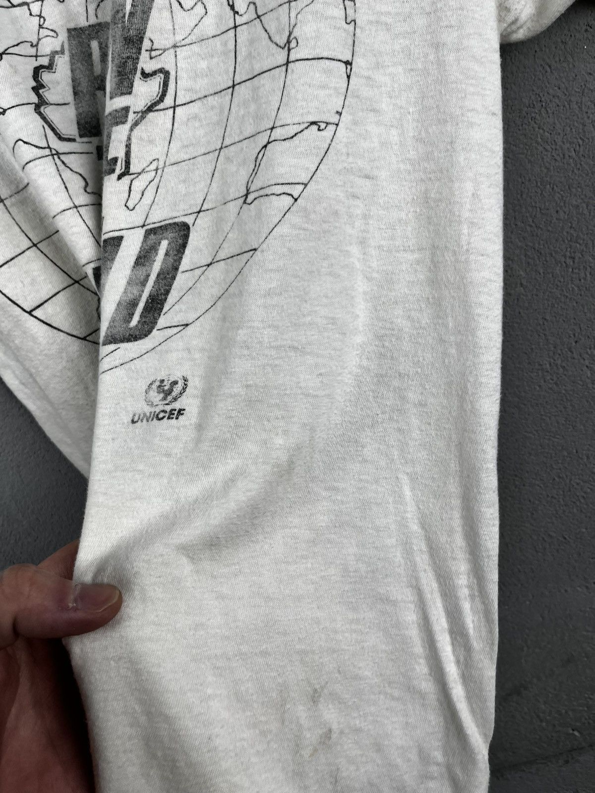 Vintage Vintage 1986 I Ran The World Sport Aid The Race Against Size S / US 4 / IT 40 - 9 Thumbnail