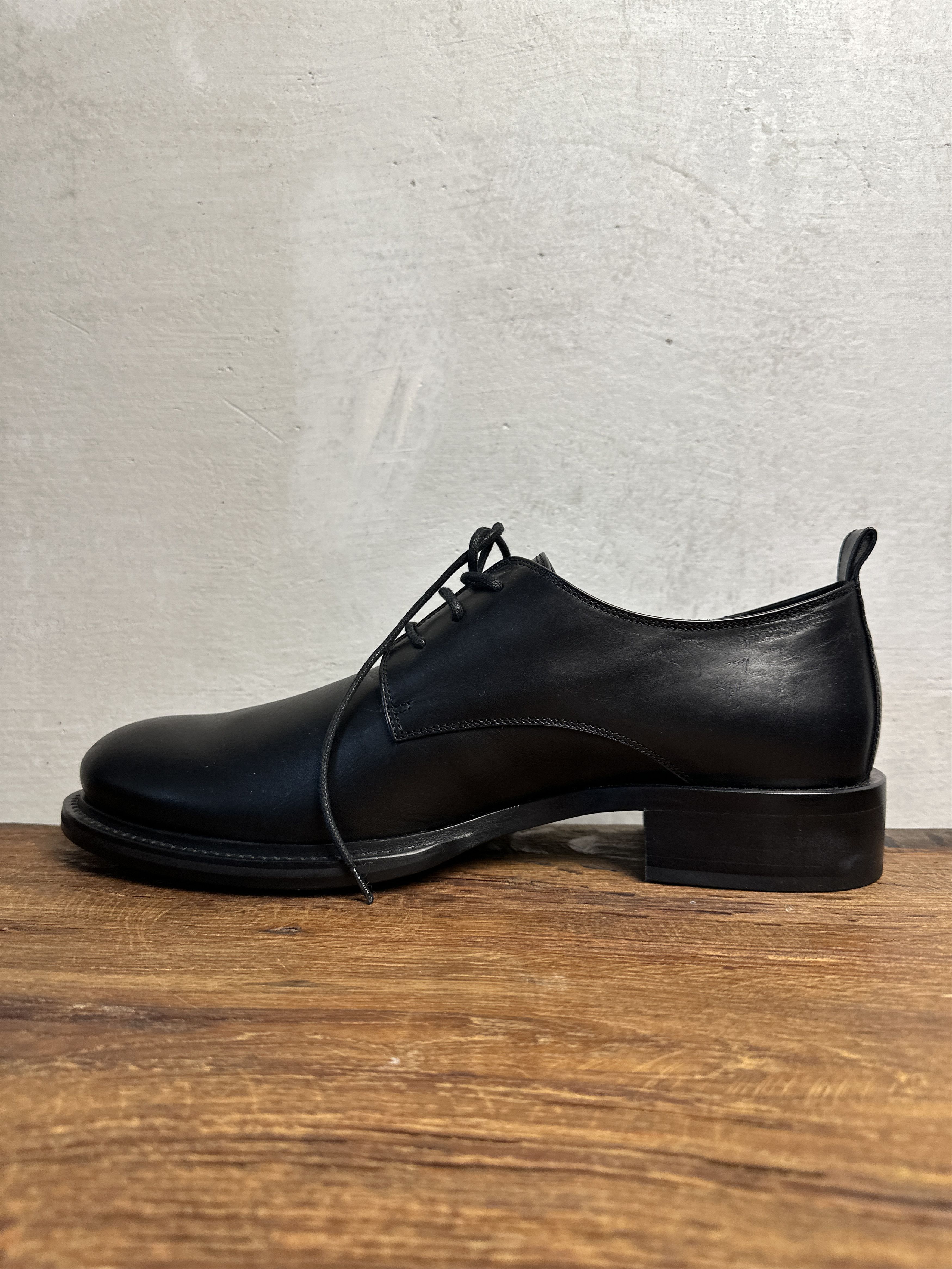 Ann Demeulemeester Ann demeulemeester Scarpe Derby Shoes in Pelle Nero Size US 11 / EU 44 - 4 Thumbnail