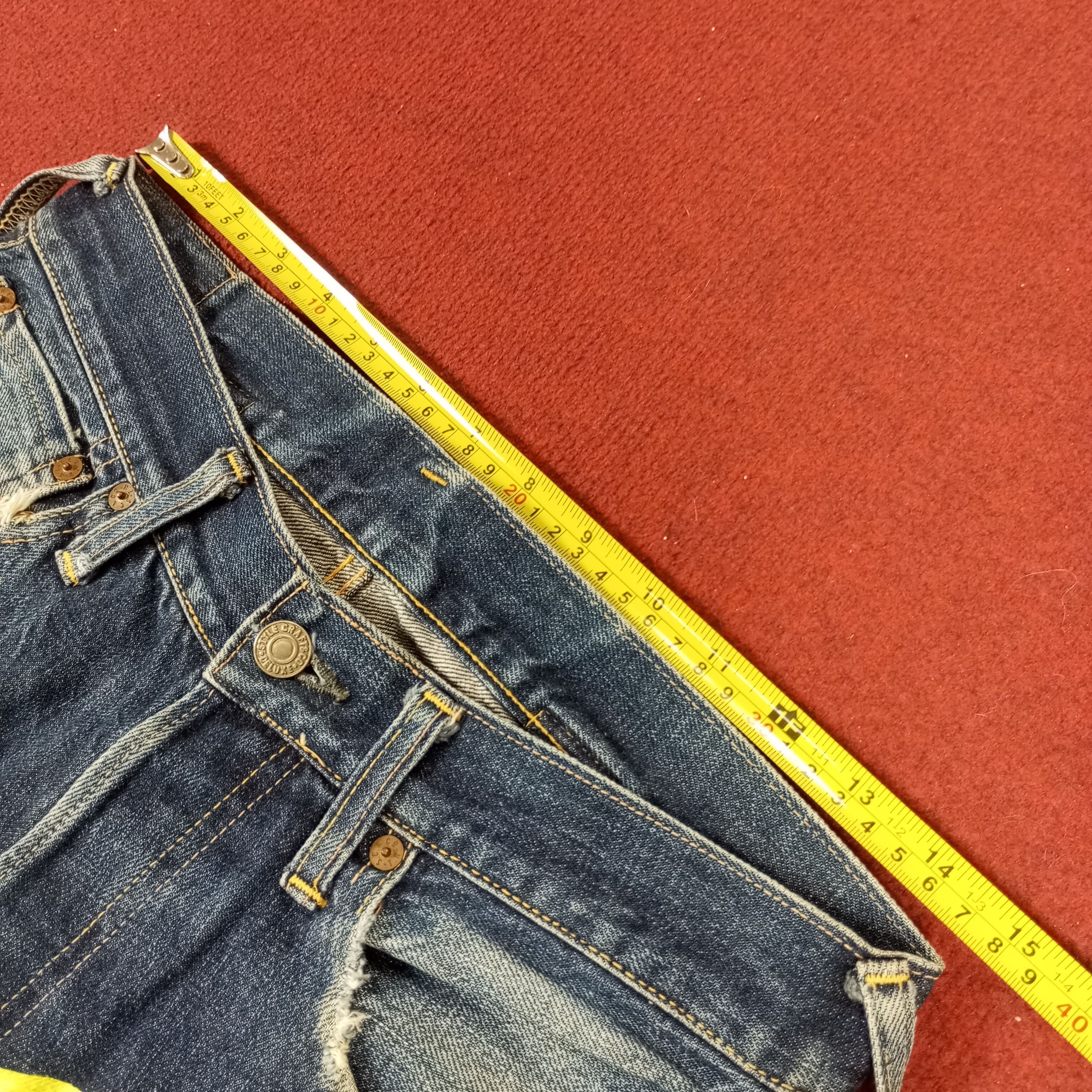 Evisu × Vintage Evis Japanese Brand Fashion Style Custom Daicock Jeans Size US 29 - 7 Thumbnail