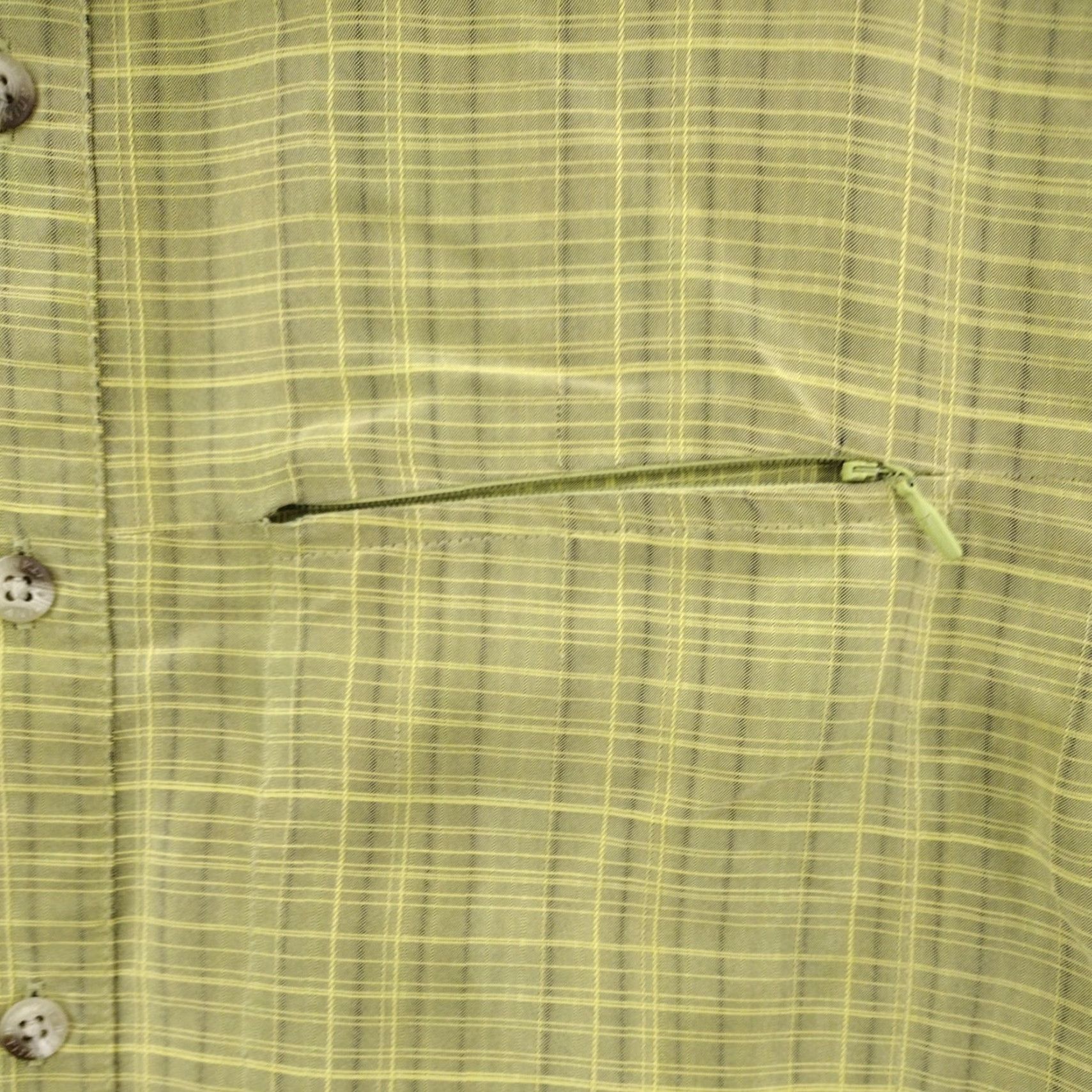 Vintage Columbia Titanium Shirt Men's Large Green Omni Dry Short Sleeve Button-Up Size US L / EU 52-54 / 3 - 2 Thumbnail