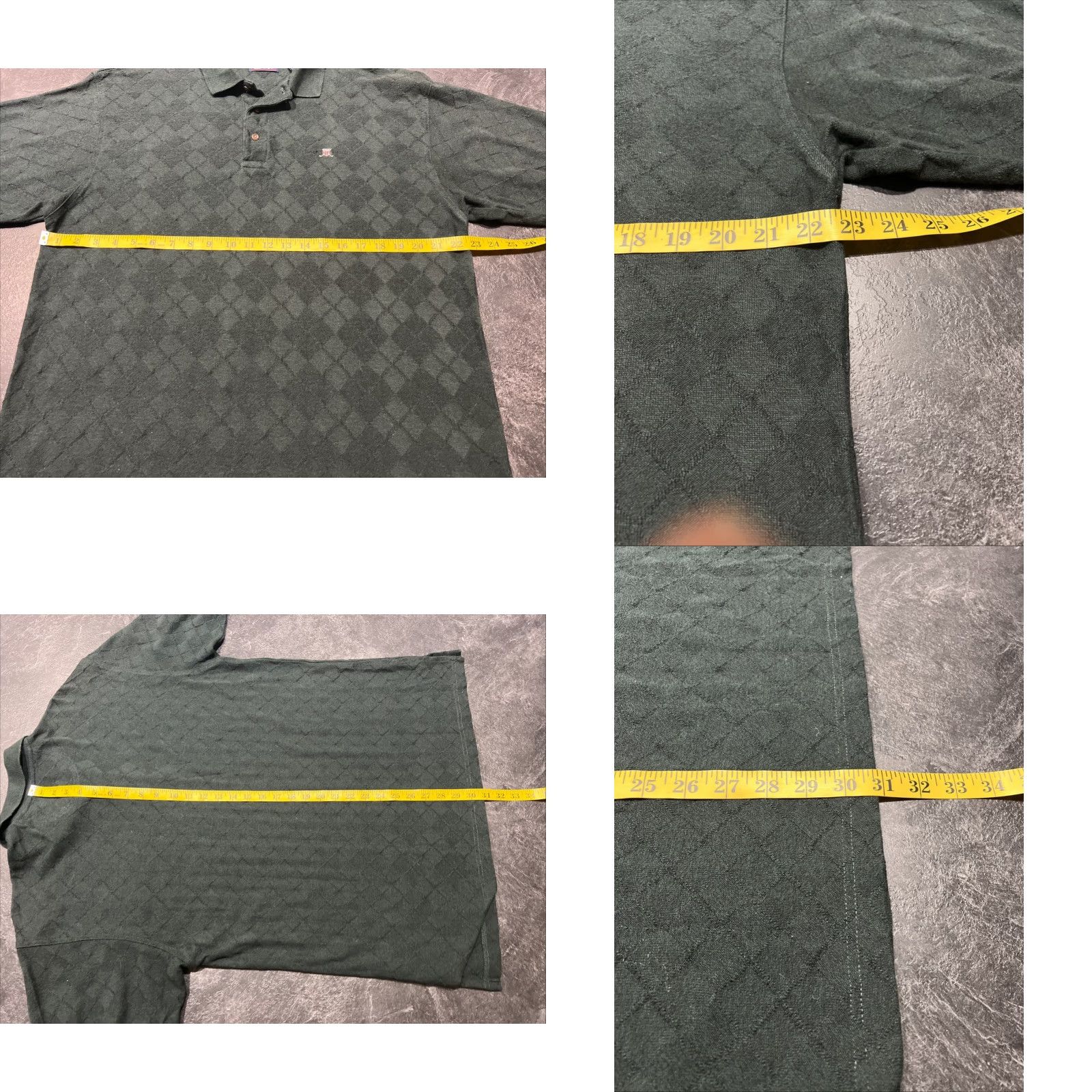 Gant VINTAGE Gant Golf Polo Shirt Men’s Large Dark Green Short Sleeve Mens Size US L / EU 52-54 / 3 - 8 Thumbnail