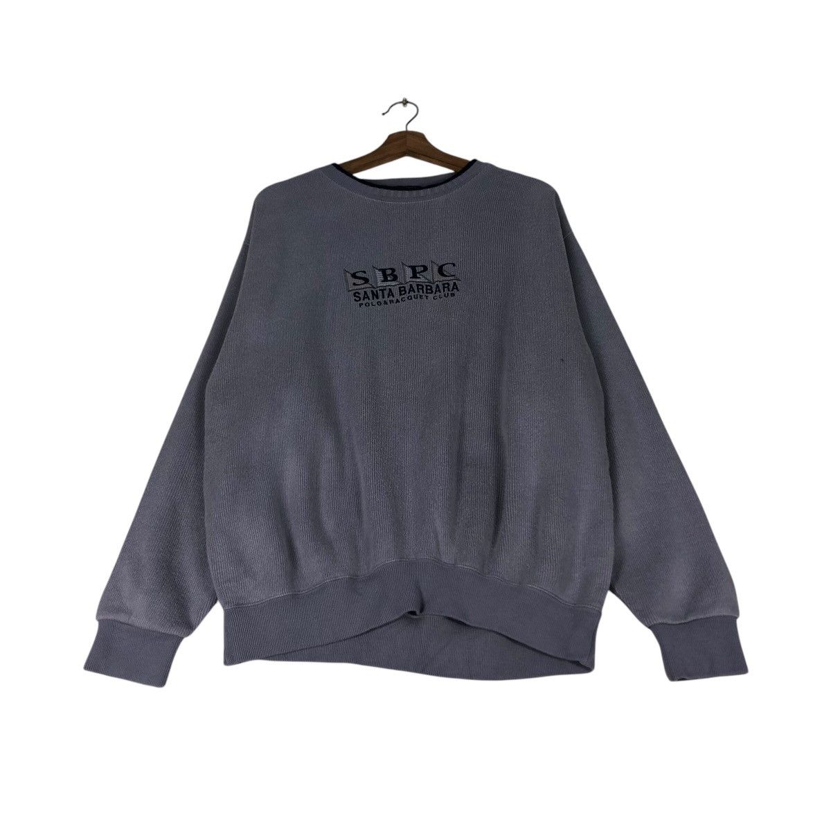 Japanese Brand × Vintage 📌Vintage Santa Barbara Poli & Racquet Club Big Logo Size US L / EU 52-54 / 3 - 3 Thumbnail