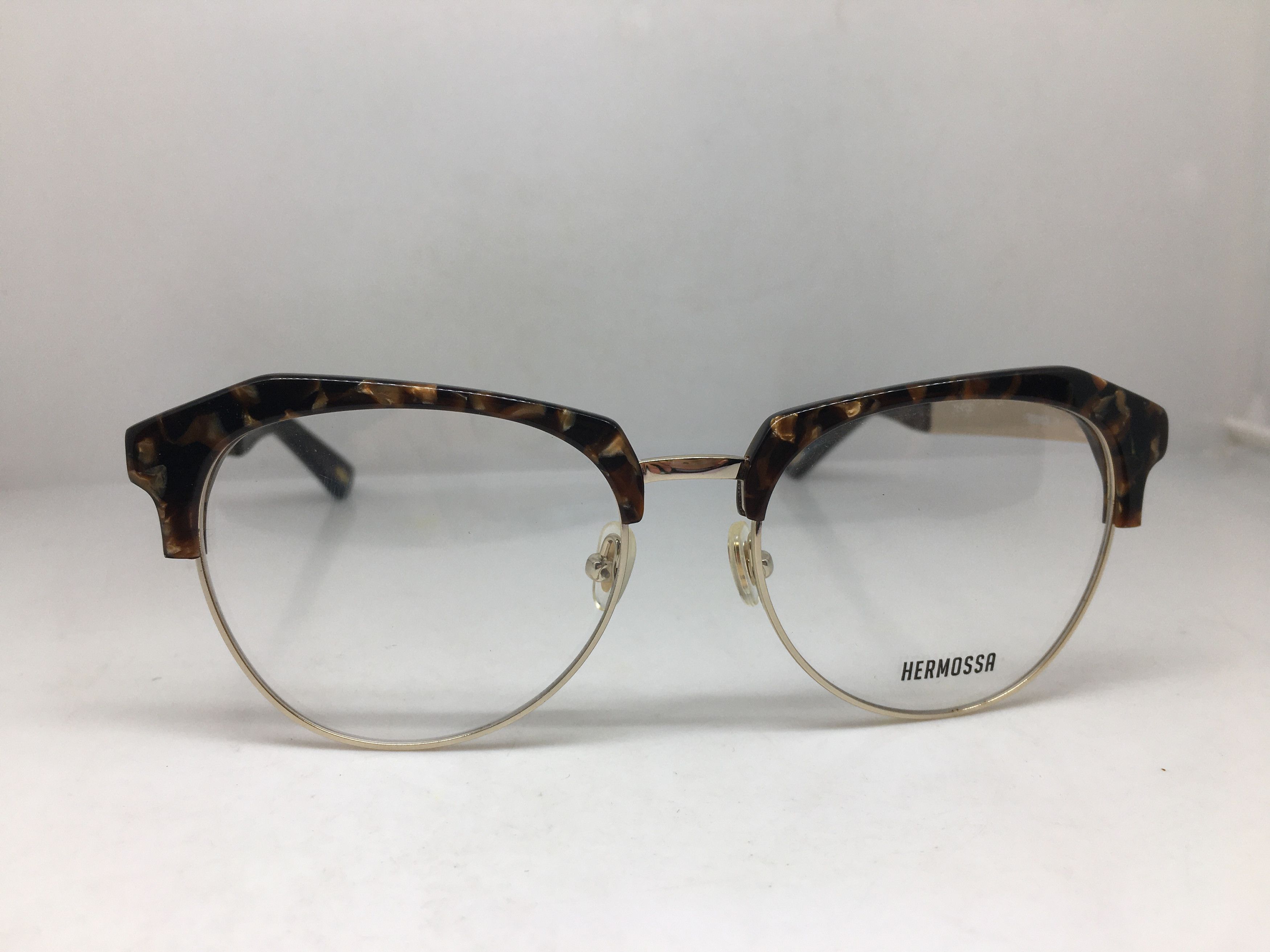 Other Hermossa Malcolm X Tortoise Gold Eyeglasses Frame Size ONE SIZE - 1 Thumbnail