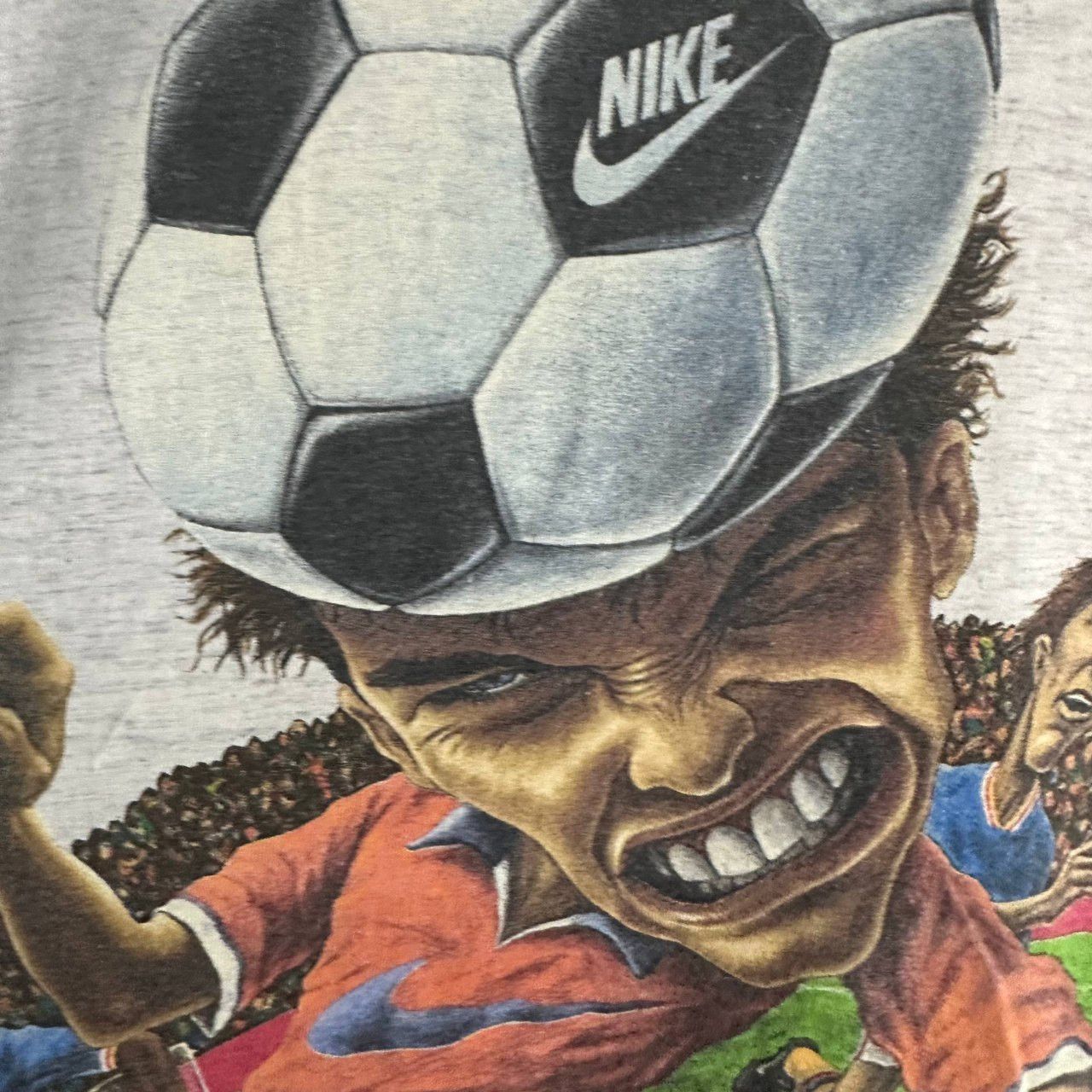 Nike Rare Vintage 90s Nike Ramblers S.C Big Graphic T-Shirt Size US XL / EU 56 / 4 - 11 Thumbnail