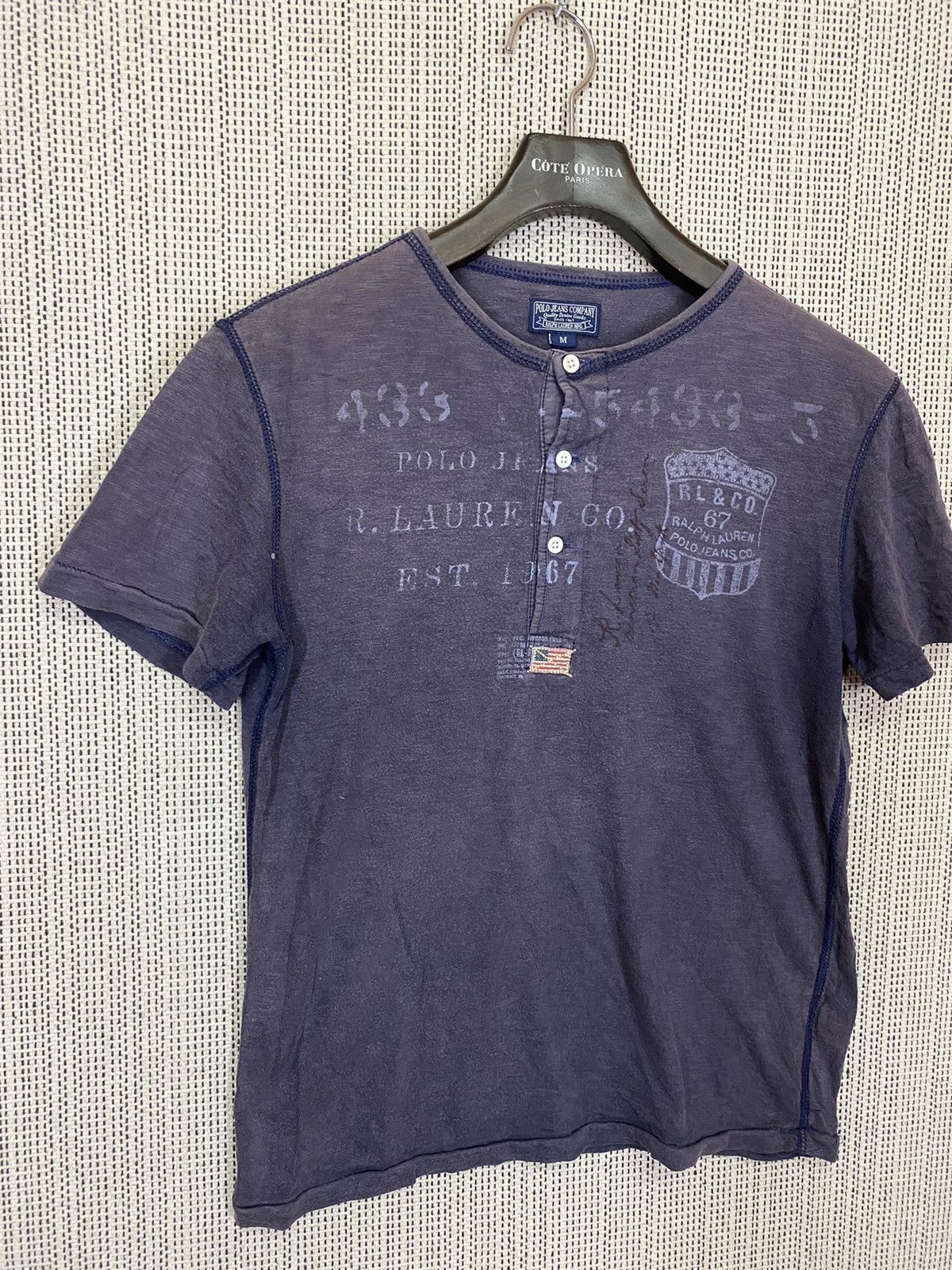 Polo Ralph Lauren × Vintage Polo jeans company tshirt by ralph lauren Size US M / EU 48-50 / 2 - 7 Thumbnail