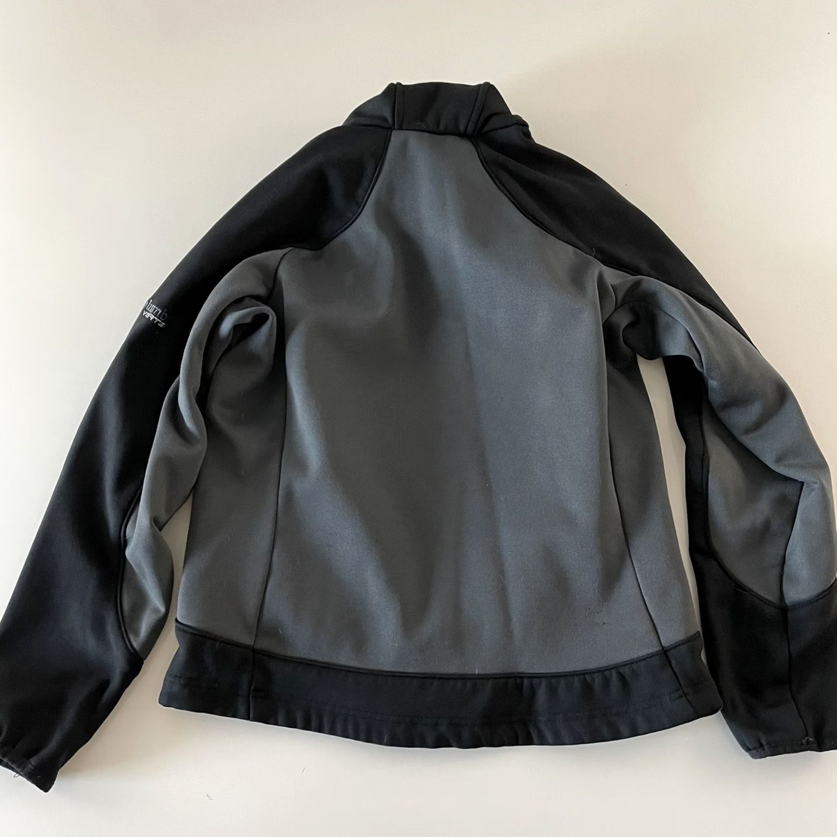 Vintage Columbia Hooded Softshell Jacket Women Small Black Gray Jacket Size S / US 4 / IT 40 - 6 Thumbnail