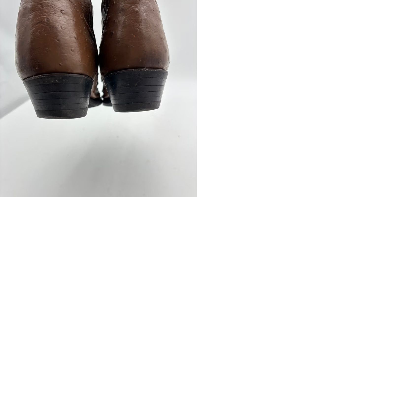 Tony Lama Tony Lama Western Boots Ostrich Leather Cowboy 9.5 EE Men's Size US 10 / EU 43 - 10 Thumbnail