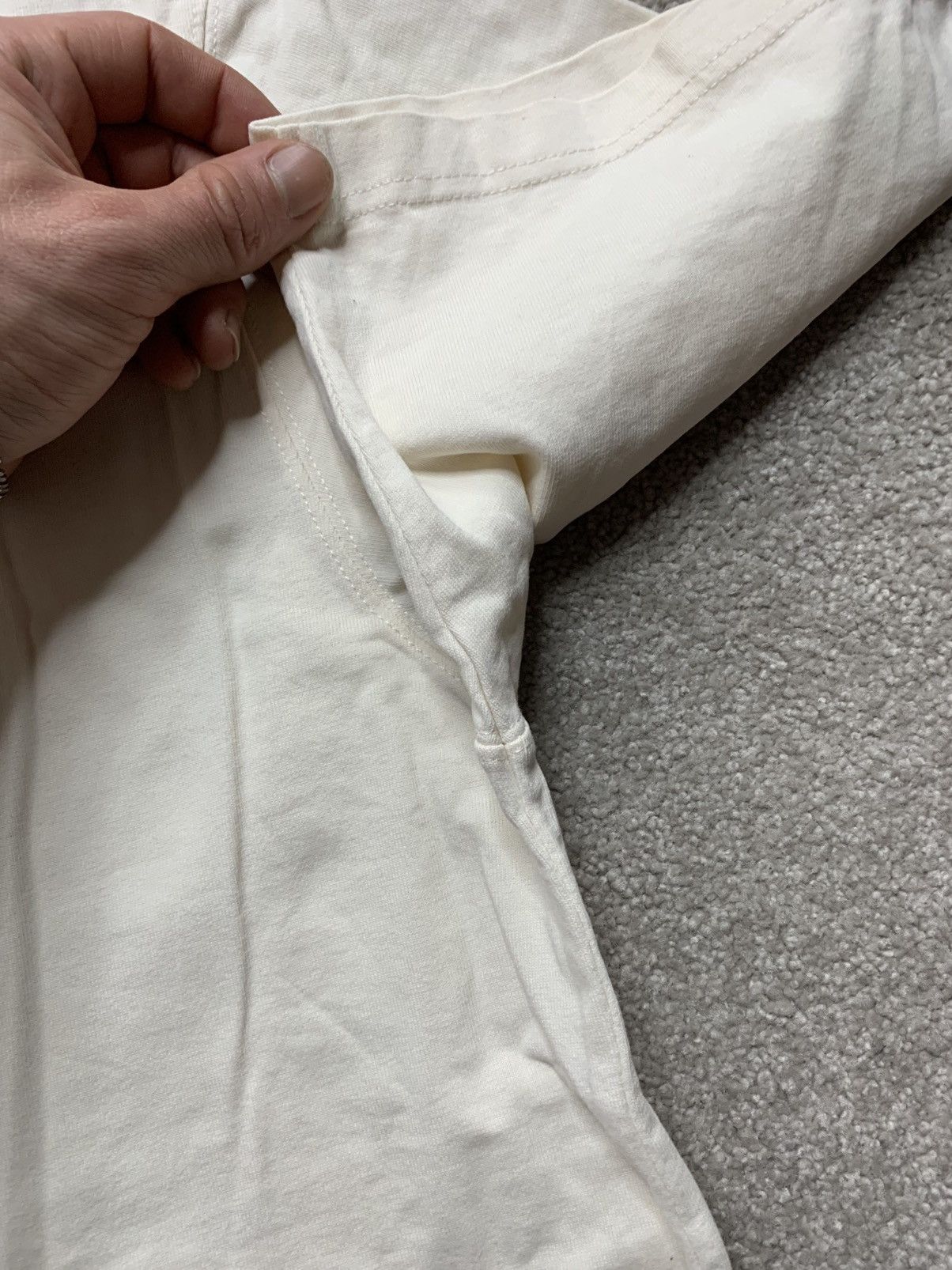 Designer Heron Preston x A.F. White Graphic Tee Oversize Minimalist Size US L / EU 52-54 / 3 - 6 Thumbnail