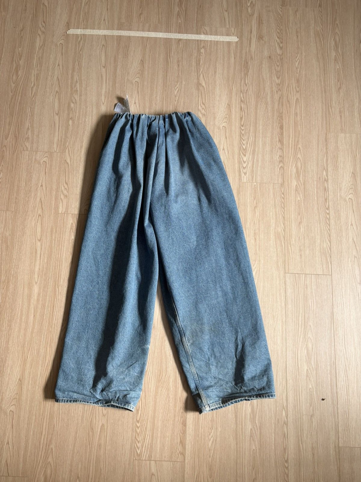 MM6 MM6 wide leg blue jeans Size US 42 / EU 58 - 2 Thumbnail