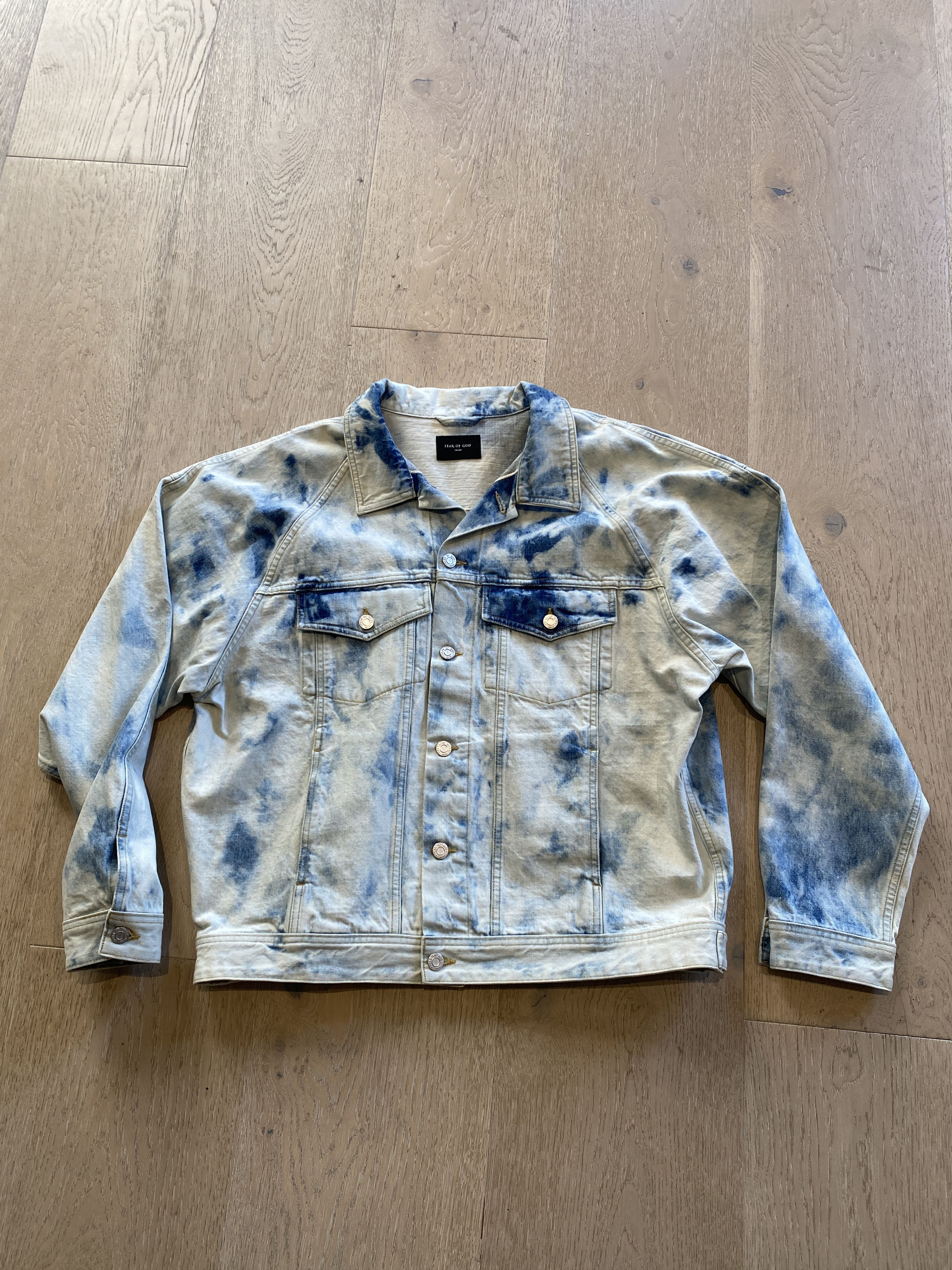 Fear of god hot sale holy water denim jacket