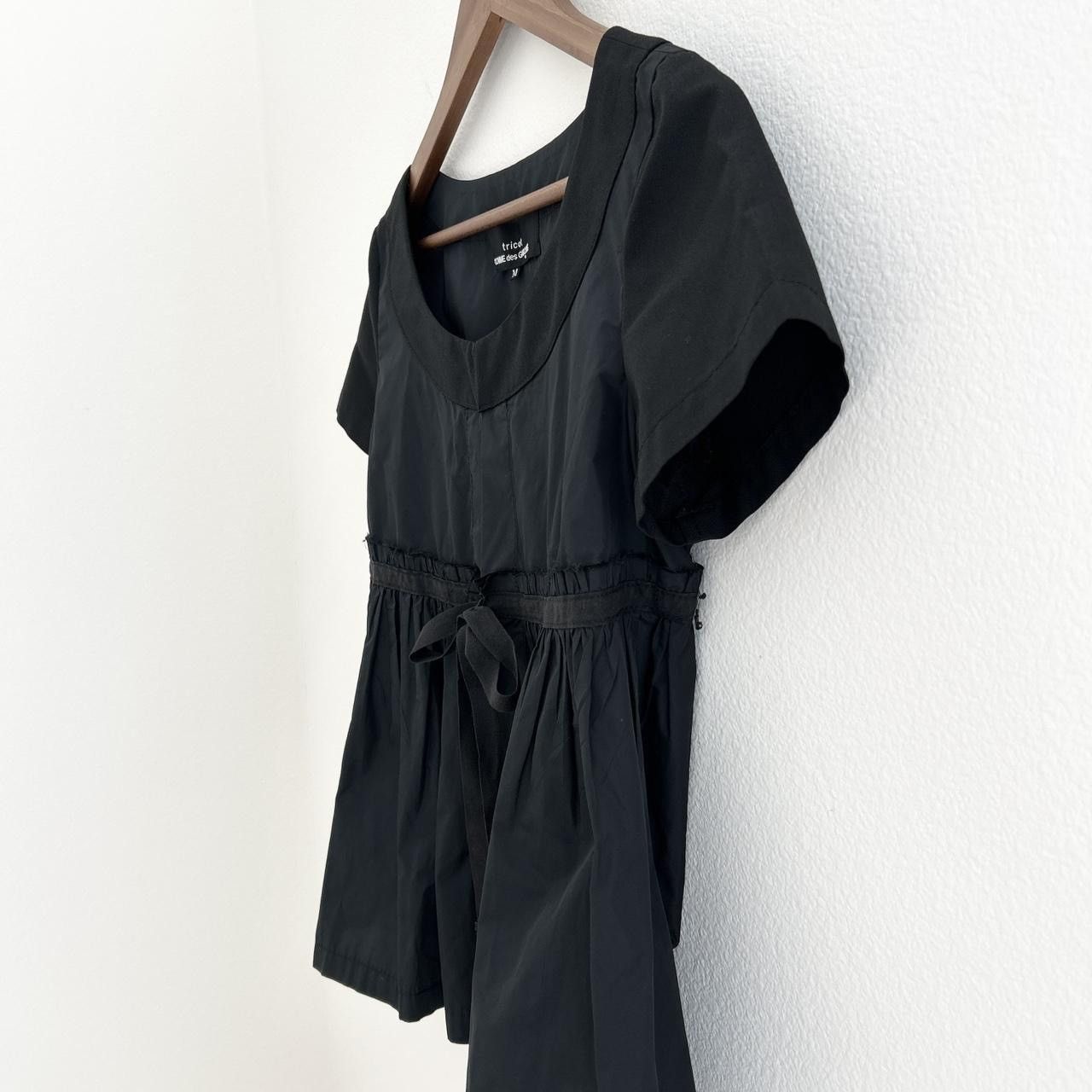 Tricot Comme des Garcons Spring 2007 Babydoll Style Pleated Bow Tie Blouse Size M / US 6-8 / IT 42-44 - 3 Thumbnail