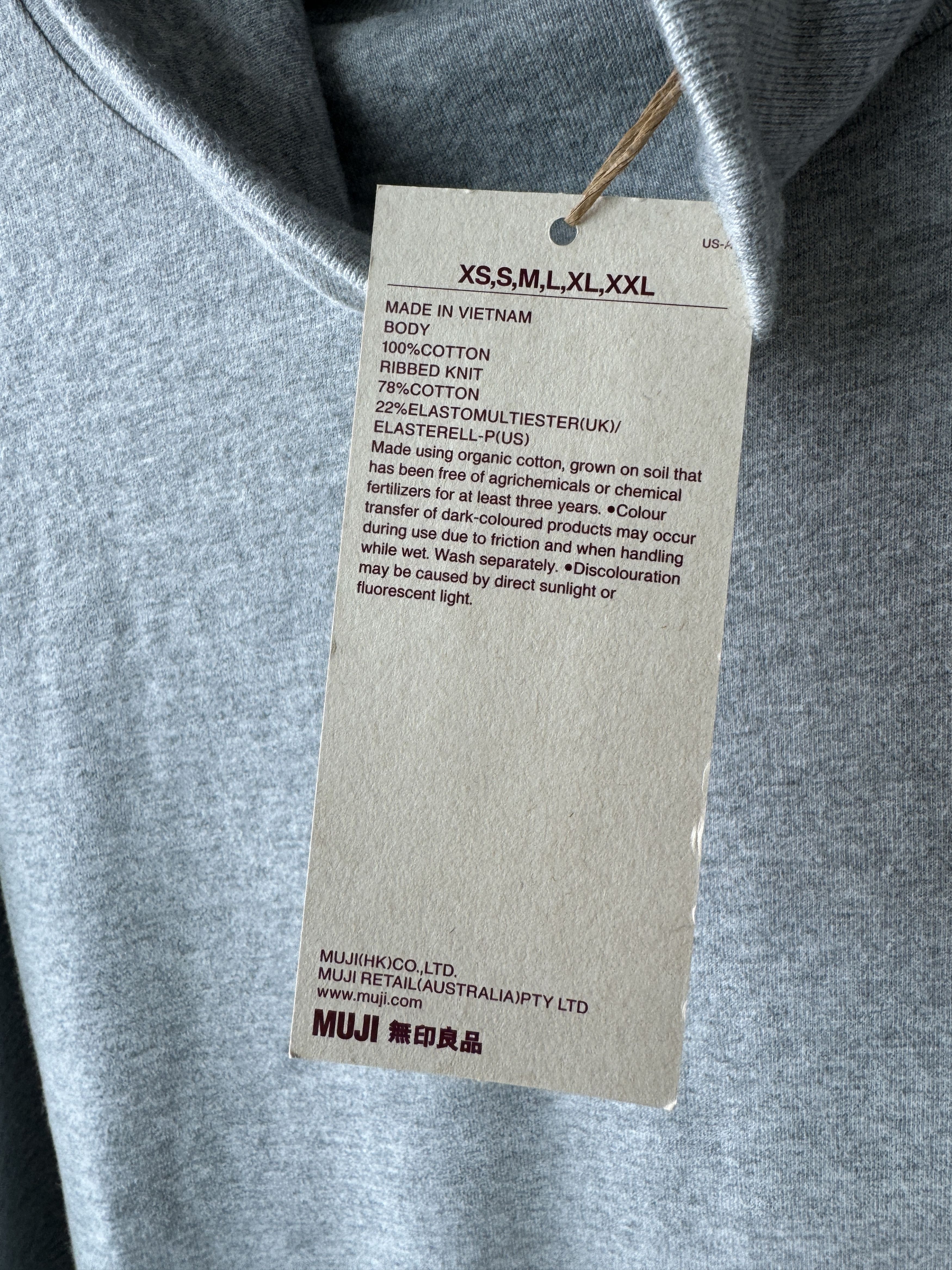 Muji MUJI Japan Mens Organic Brushed Cotton Minimal T Shirt Size US M / EU 48-50 / 2 - 8 Thumbnail