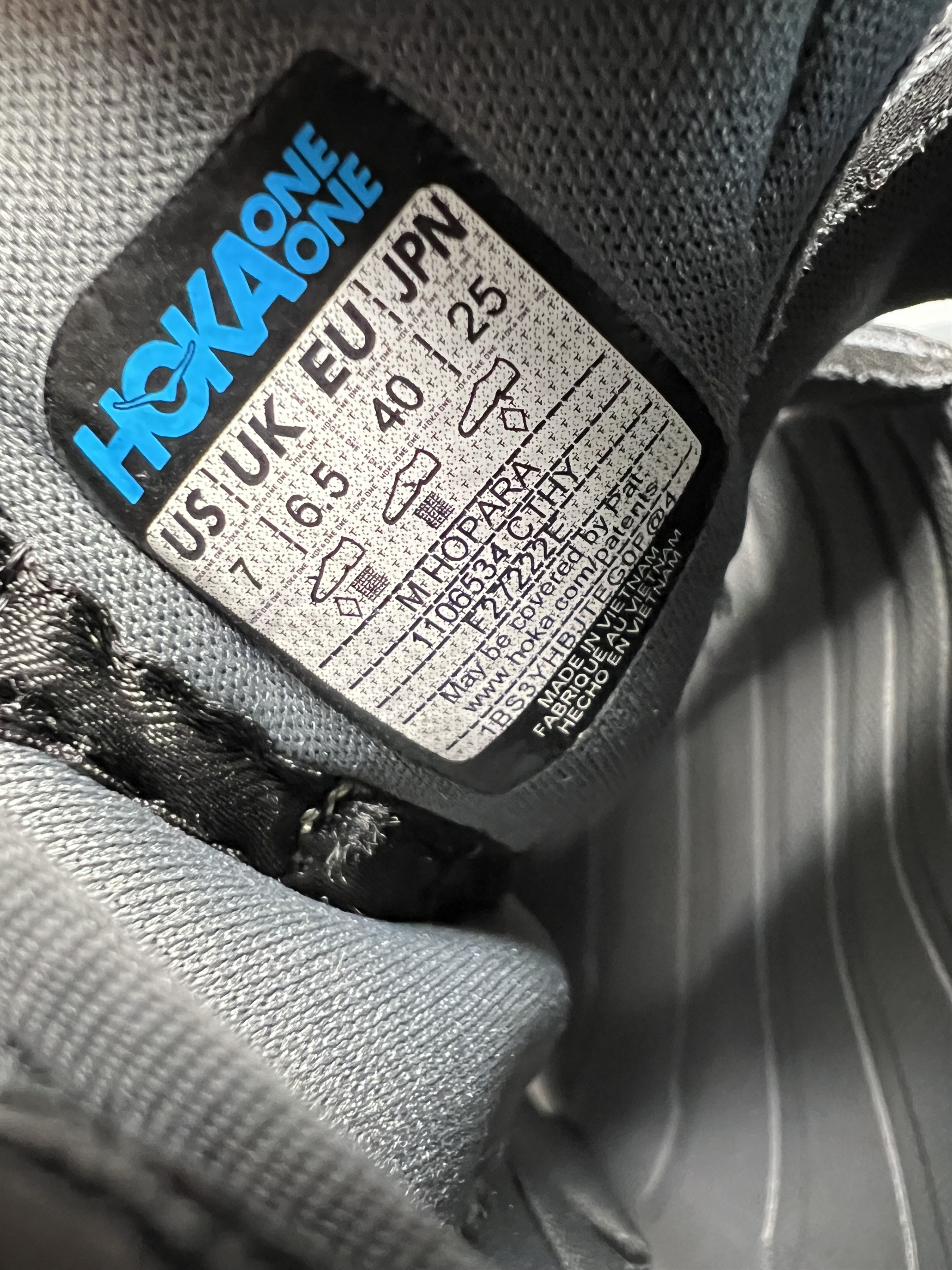 Hoka Hoka One One Hopara Hiking Trail Running Shoes Training Size US 7 / EU 40 - 18 Thumbnail