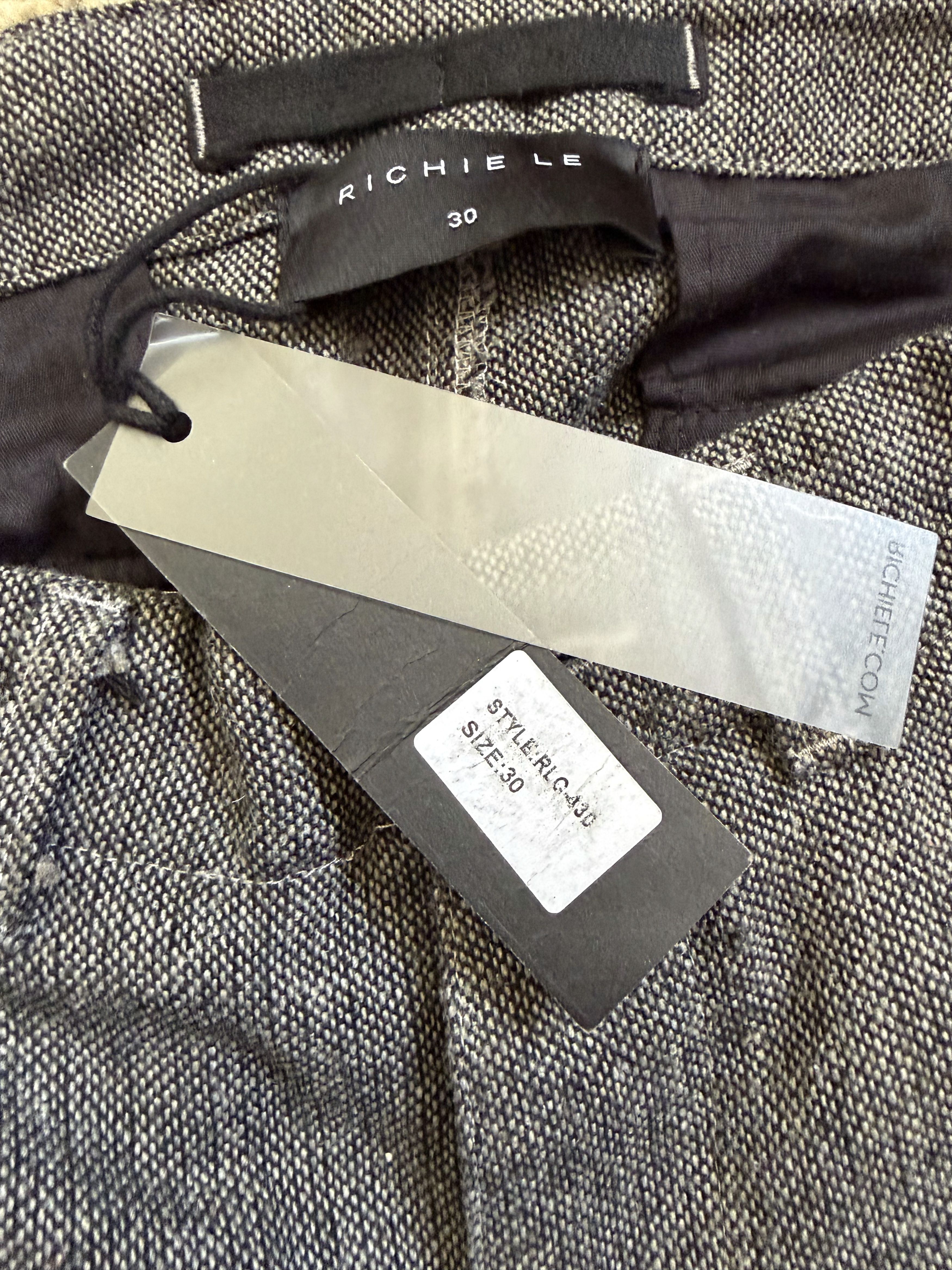 Richie Le Collection Richie Le Collection Tweed Cargo Trousers Size US 30 / EU 46 - 4 Thumbnail
