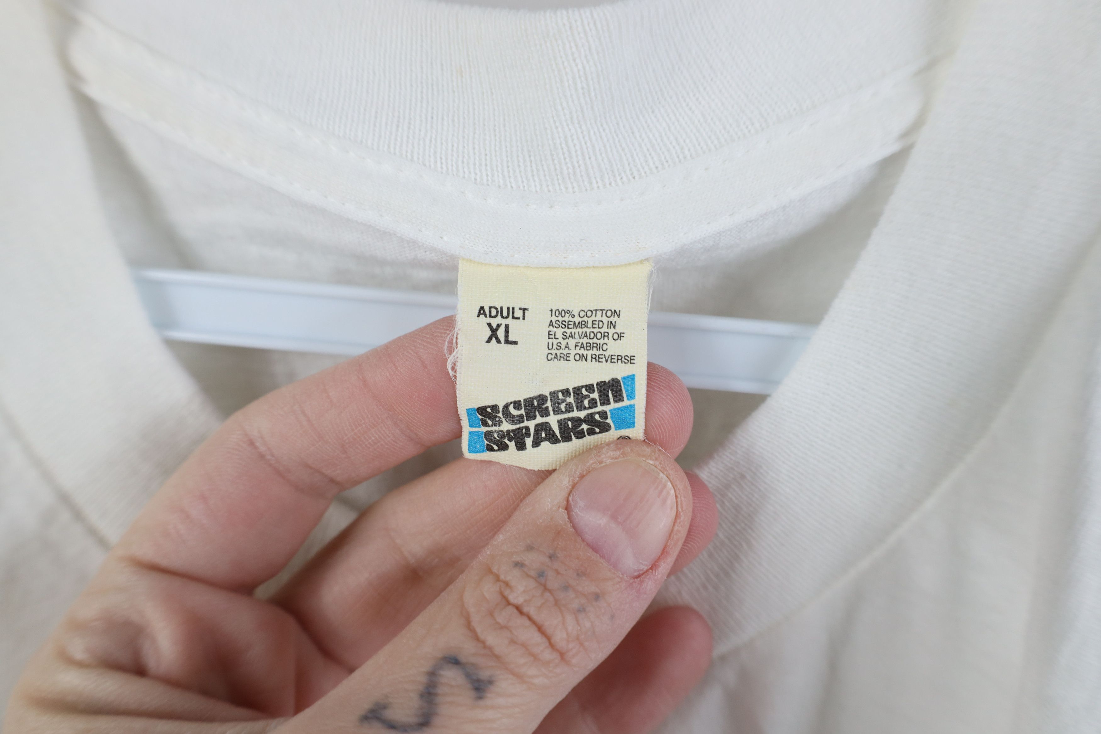 Vintage Vintage 80s 90s Me Cedar Point Amusement Park T-Shirt White Size US XL / EU 56 / 4 - 7 Thumbnail