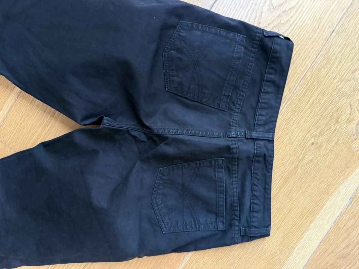 Paul & Joe Black straight leg cotton Jeans Size 31" - 5 Thumbnail