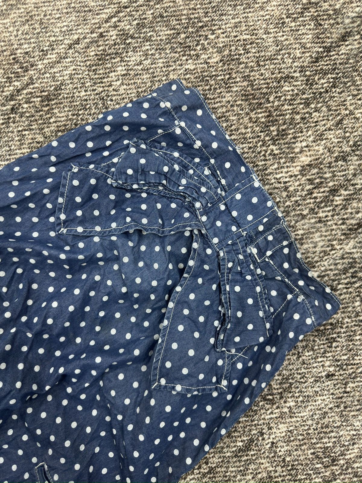 Issey Miyake × Japanese Brand × mercibeaucoup Jevous Enprie by Issey Miyake High Rise Polkadot Pants Size US 30 / EU 46 - 9 Thumbnail