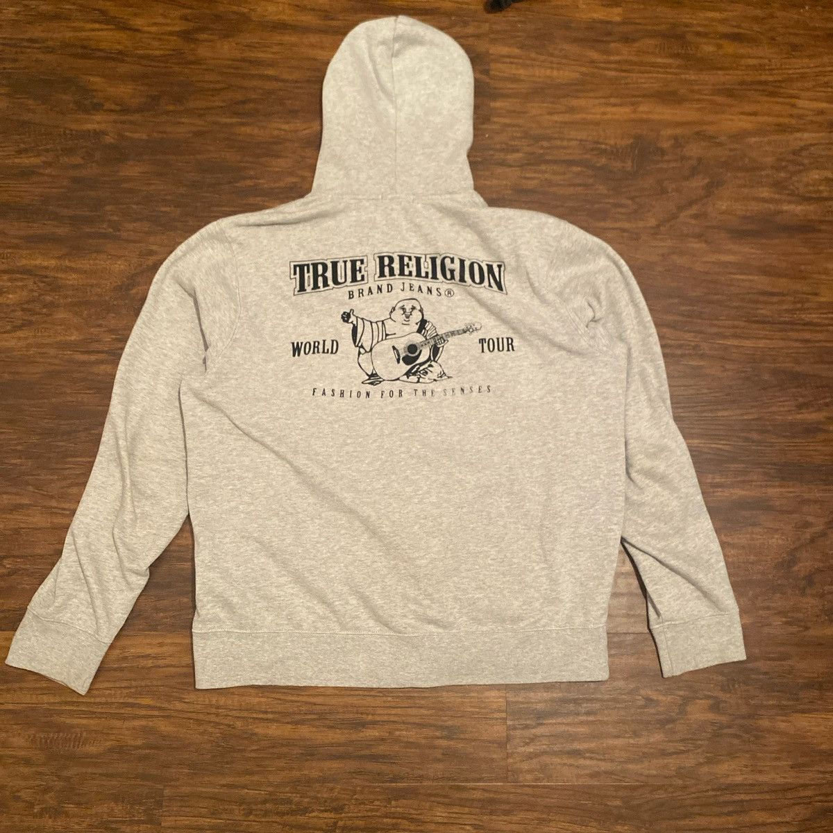 True Religion True Religion Grey Zipup Size US XL / EU 56 / 4 - 4 Thumbnail