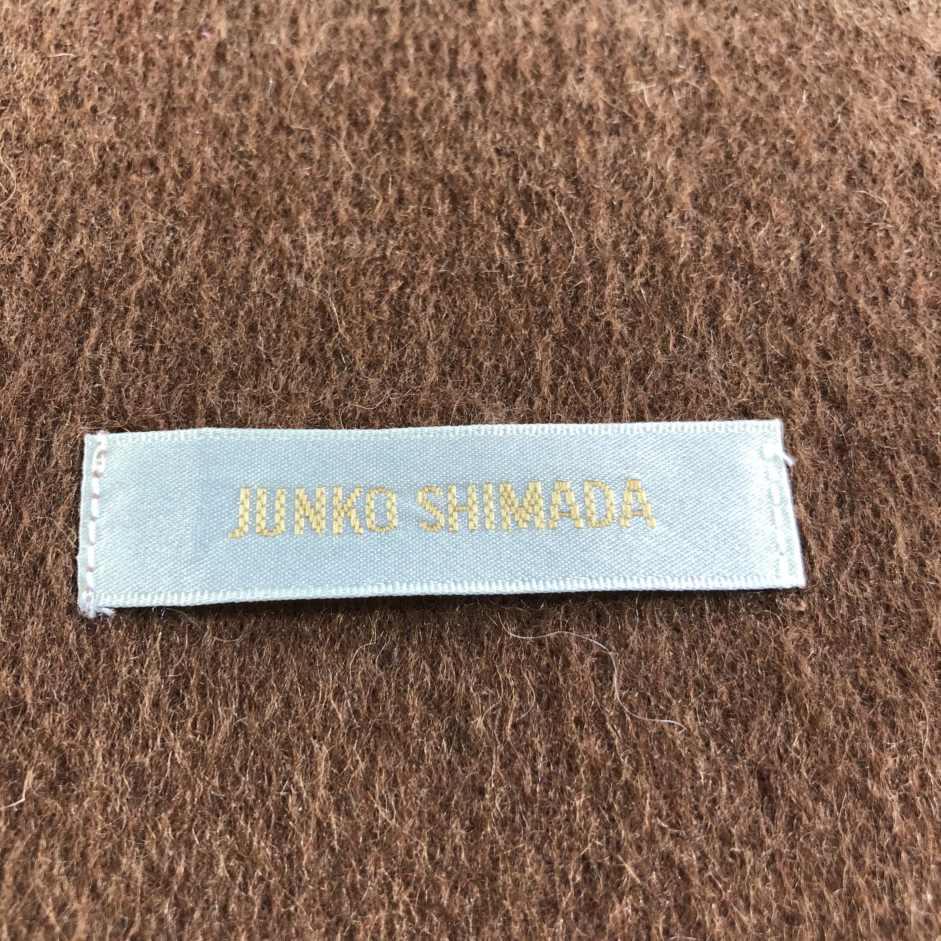 Junko Shimada Junko Shimada Tri Color Cashmere Scarf Muffler V1938 Size ONE SIZE - 4 Thumbnail