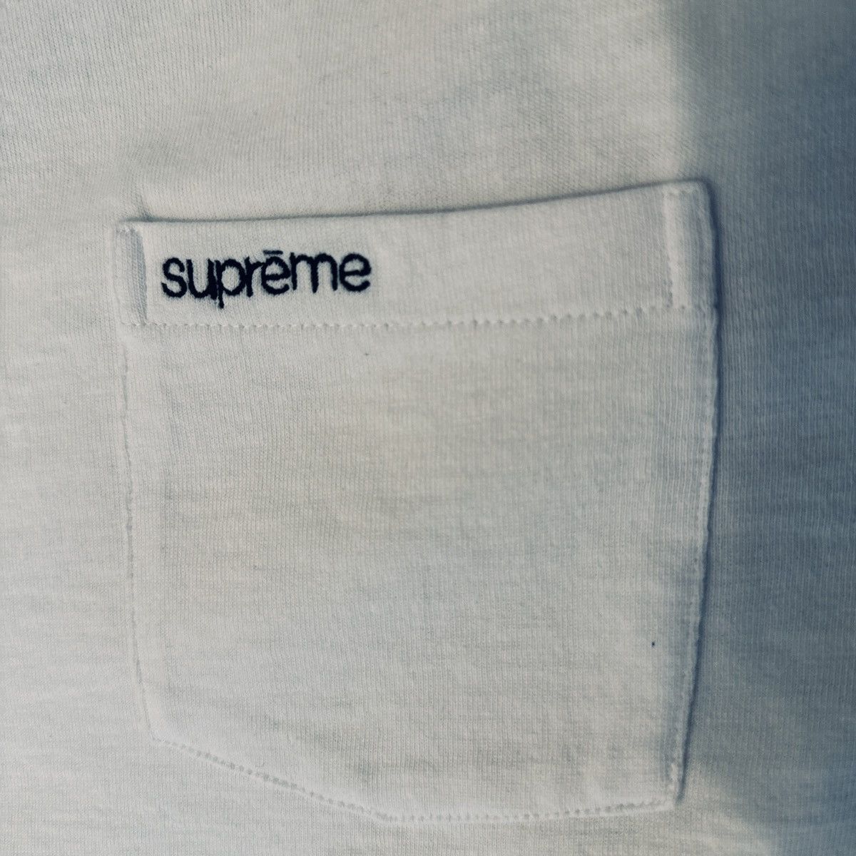 Supreme white baggy supreme t shirt Size US XL / EU 56 / 4 - 3 Thumbnail