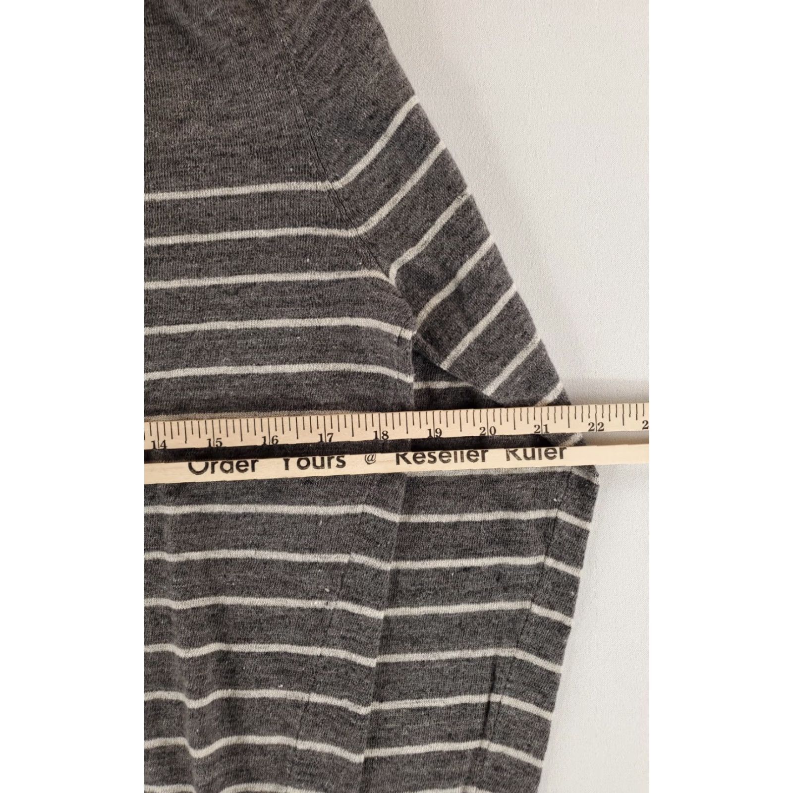Suitsupply Suitsupply Linen Cotton Crew Neck Pullover Sweater Lightweight Gray Mens M Size US M / EU 48-50 / 2 - 4 Thumbnail