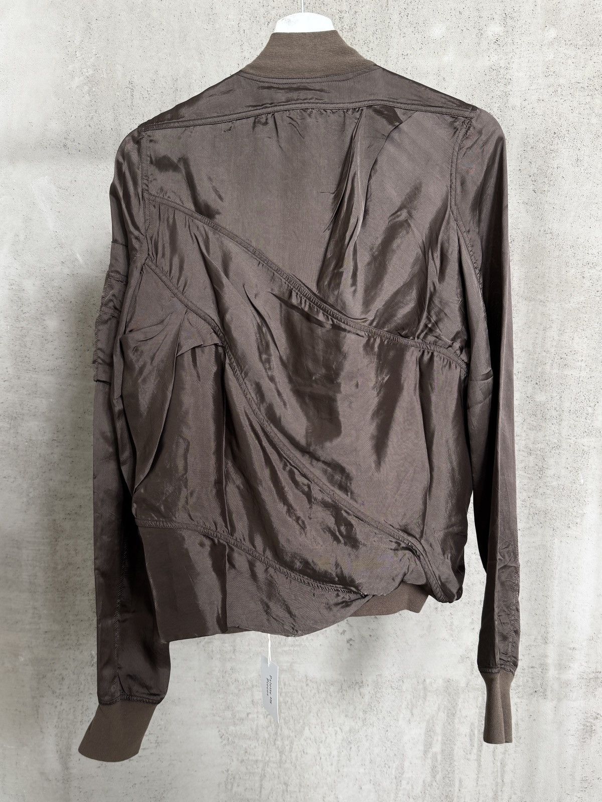 Rick Owens Rick Owens Zipped Bomber Jacket SS16 "Cyclops" collection Size XS / US 0-2 / IT 36-38 - 5 Thumbnail