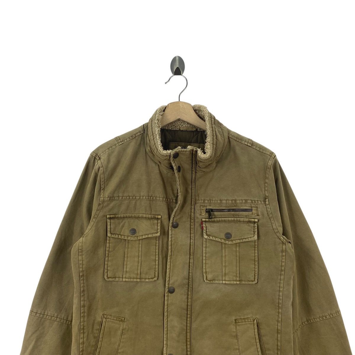 Levi's Vintage LEVI’S Sherpa Workwear Jacket Quilted Insulated Size US L / EU 52-54 / 3 - 2 Thumbnail