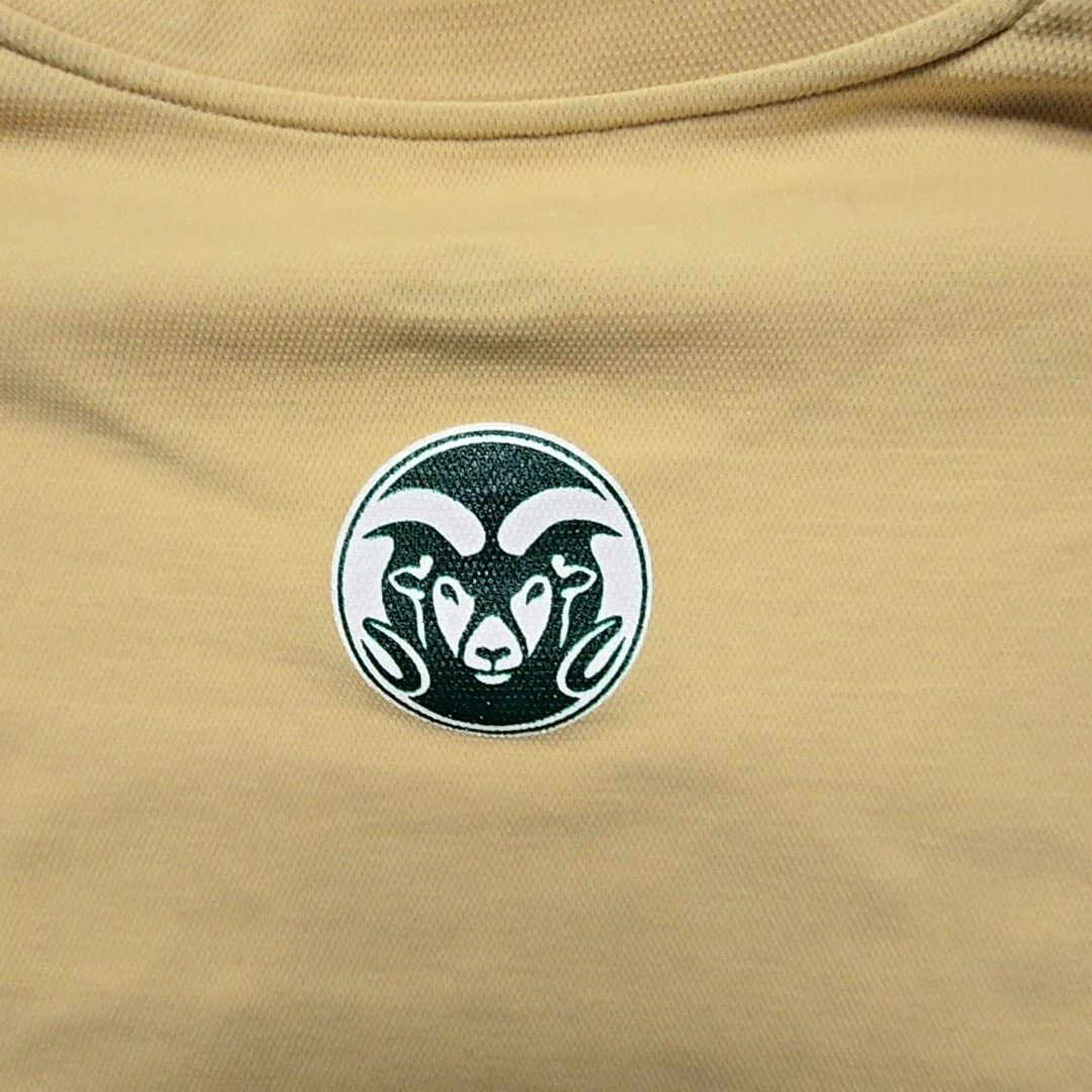 Russell Athletic Colorado State Football Shirt Yellow XL College Sport Tee Size US XL / EU 56 / 4 - 8 Thumbnail