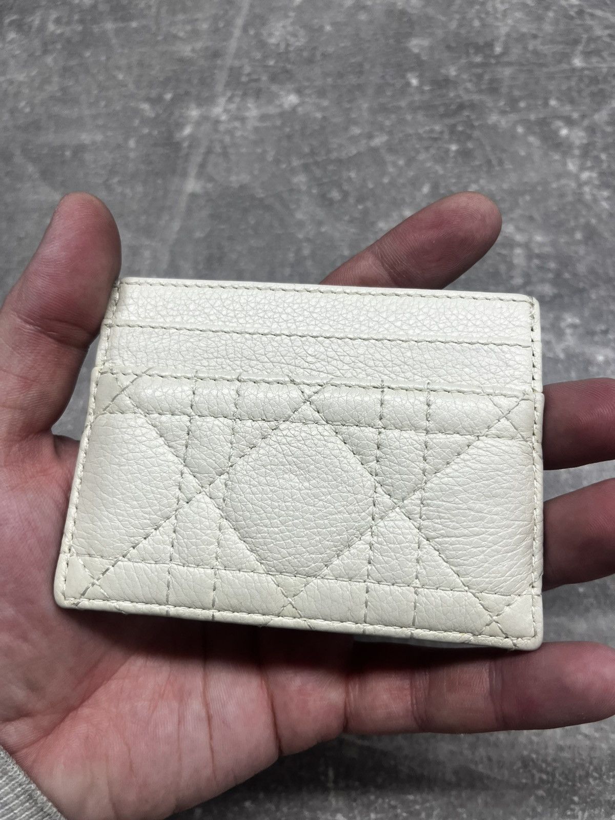 Christian Dior Monsieur Dior Lady Dior leather card wallet Very good condition Size ONE SIZE - 6 Thumbnail