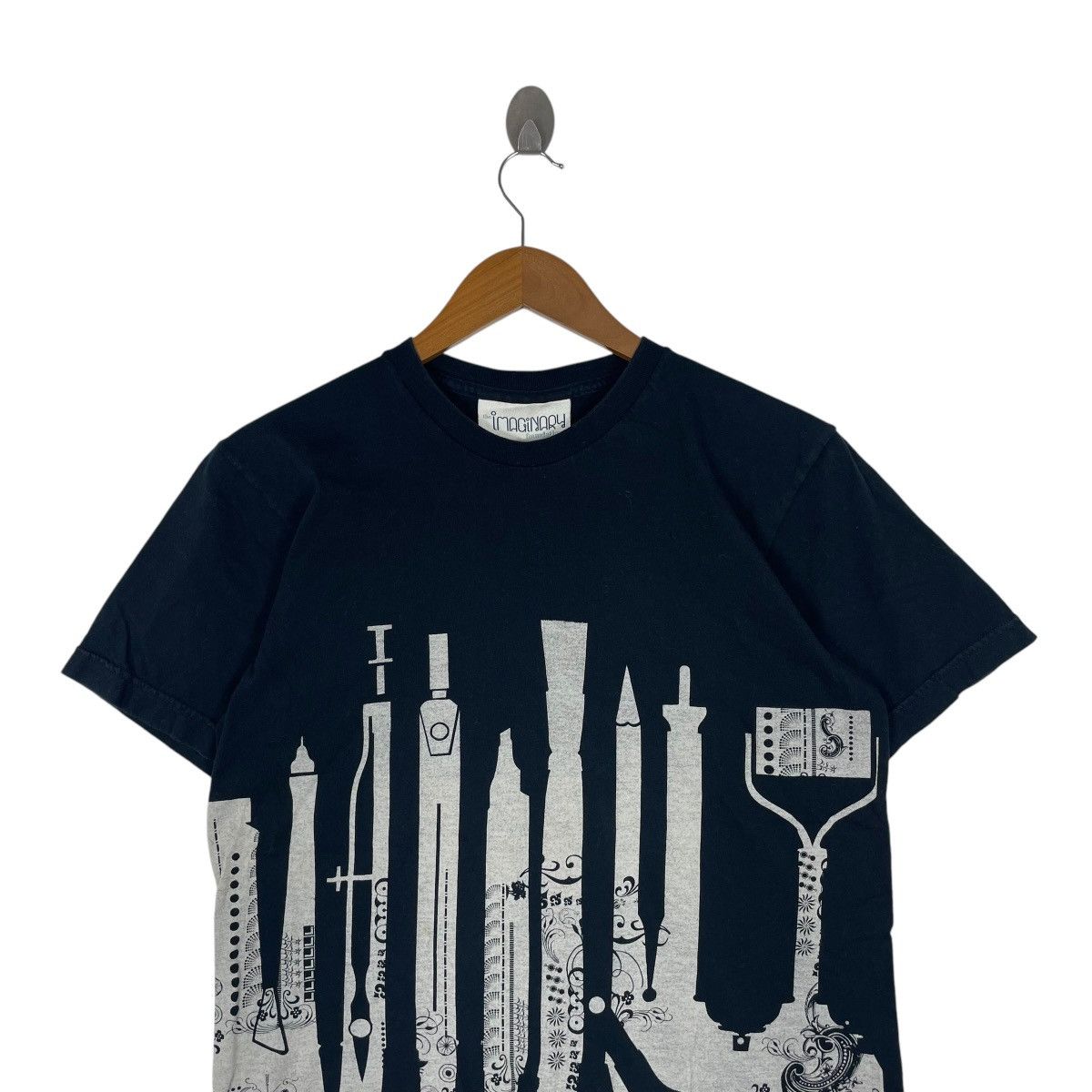 Japanese Brand Imaginary Foundation Barber Scissors Clippers Art Work Shirt Size US M / EU 48-50 / 2 - 2 Thumbnail