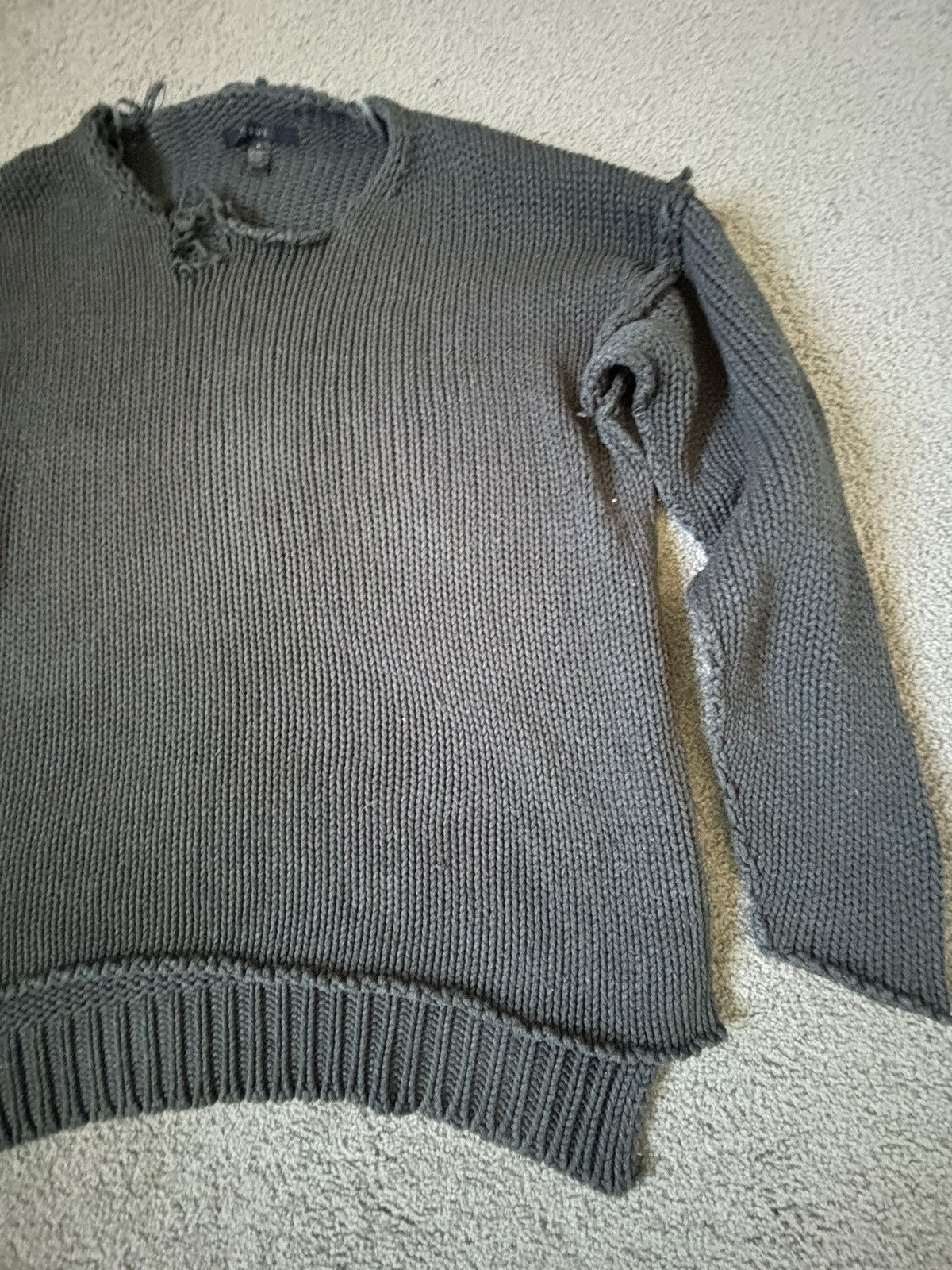Ksubi Archive Ksubi Oversized Distressed Sweater Kurt Cobain style Size US L / EU 52-54 / 3 - 4 Thumbnail