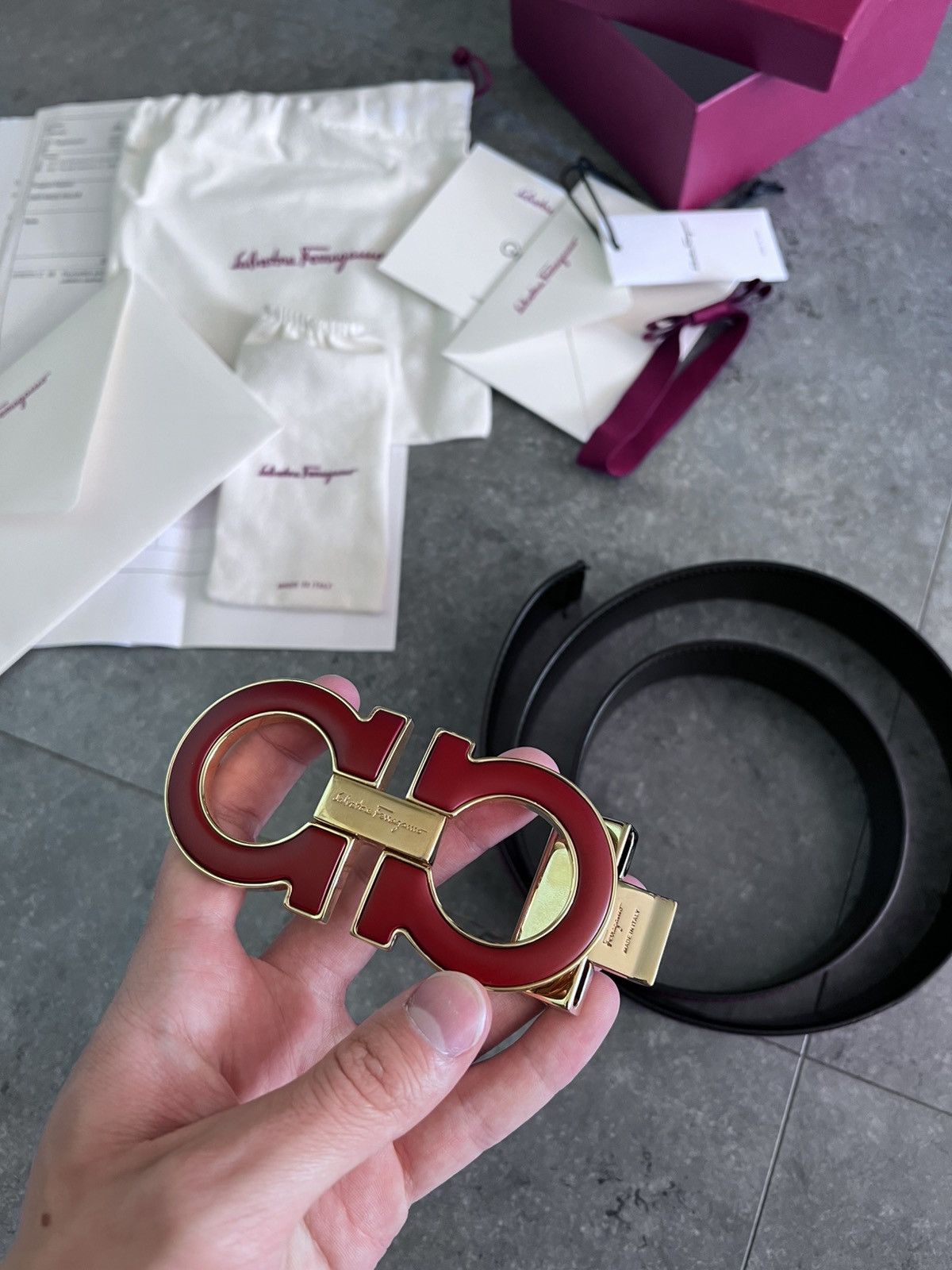 Salvatore Ferragamo Salvatore Ferragamo belt like new OG ALL Size ONE SIZE - 13 Thumbnail