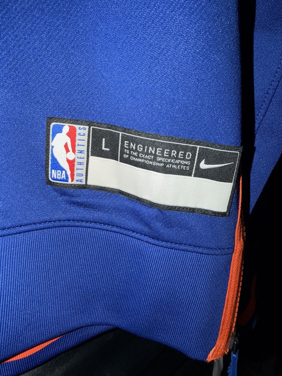 Nike Nike New York Knicks Full-Zip Hoodie / Warm-Up Jacket Size US L / EU 52-54 / 3 - 2 Thumbnail