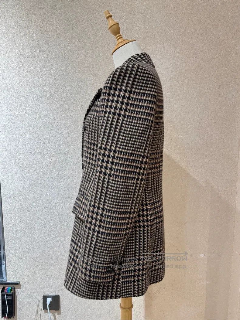 Balenciaga Balenciaga Houndstooth jacket Size XS / US 0-2 / IT 36-38 - 2 Thumbnail