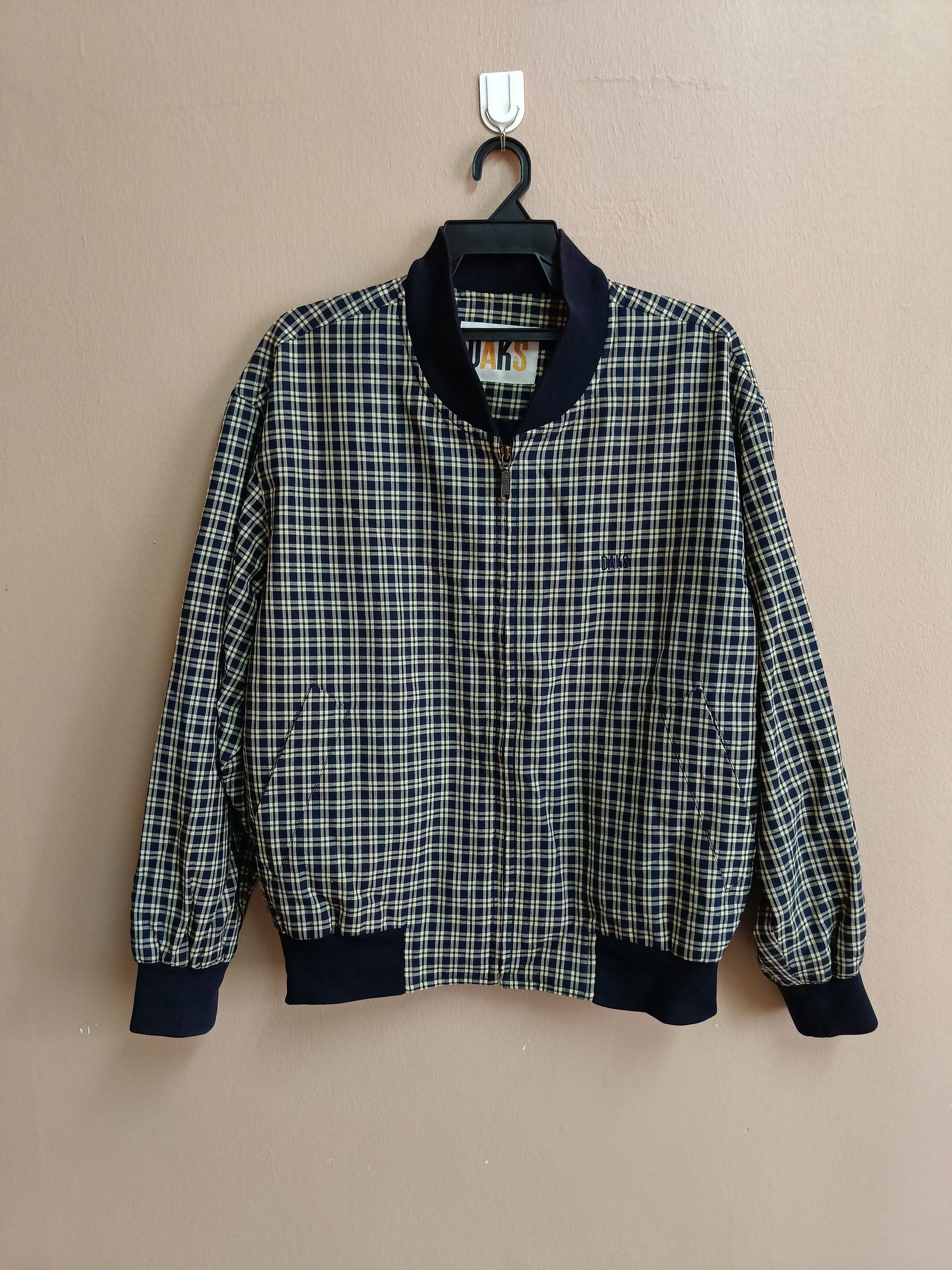 Daks London Tartan Bomber jacket