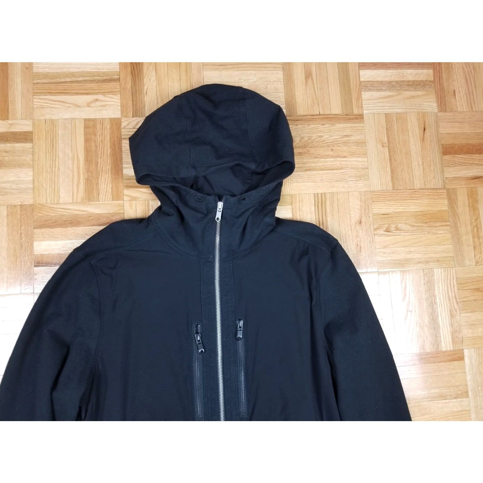 Lululemon VINTAGE Lululemon YOGA BLACK Full Zip Up Hoodie MEN'S LARGE Shirt Adult Large Black Cotton Size US L / EU 52-54 / 3 - 2 Thumbnail