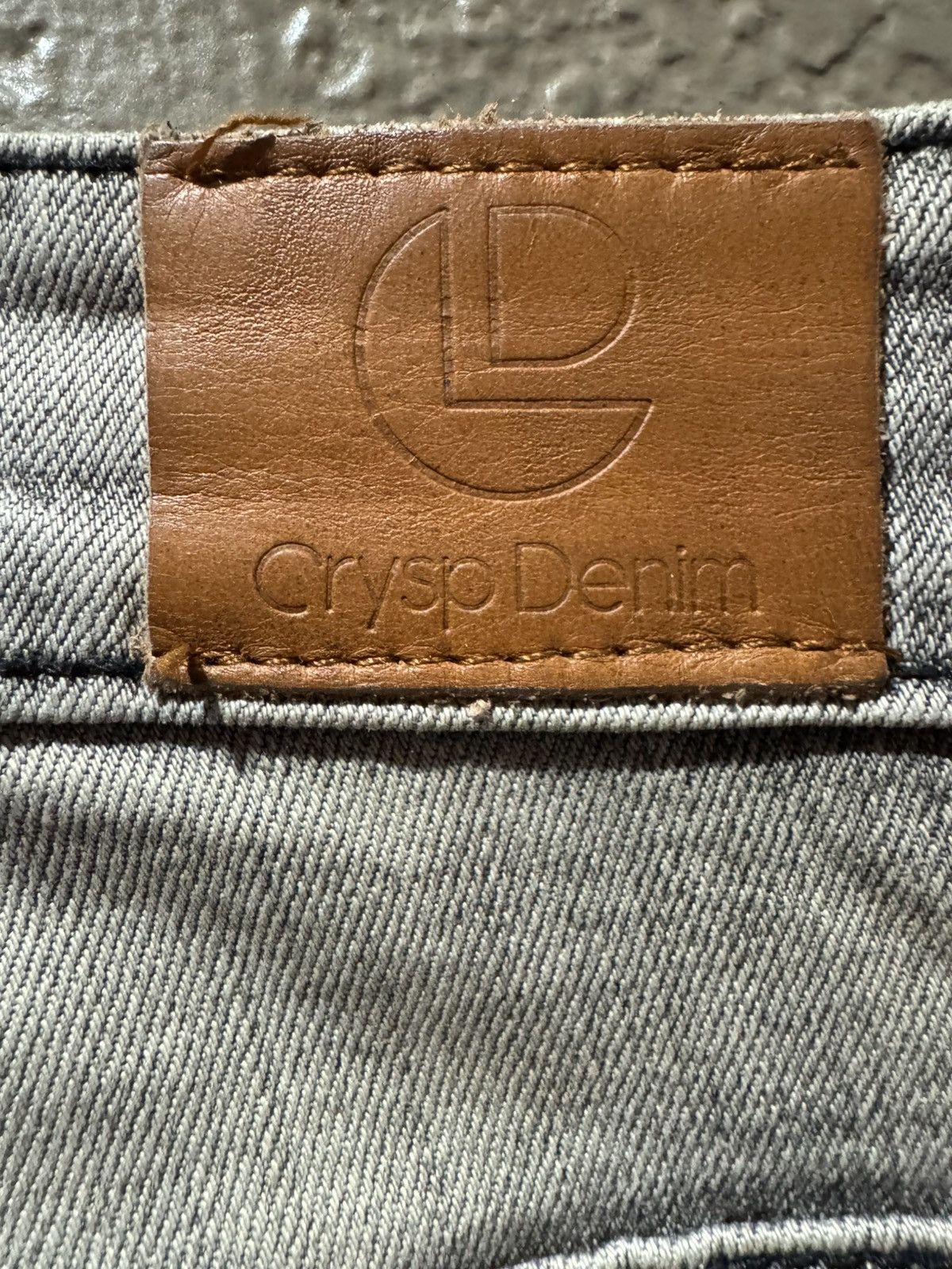 Crysp Denim Crysp Denim Skinny Slim Biker Rocker Denim Aged Wash 30 Size US 30 / EU 46 - 13 Thumbnail