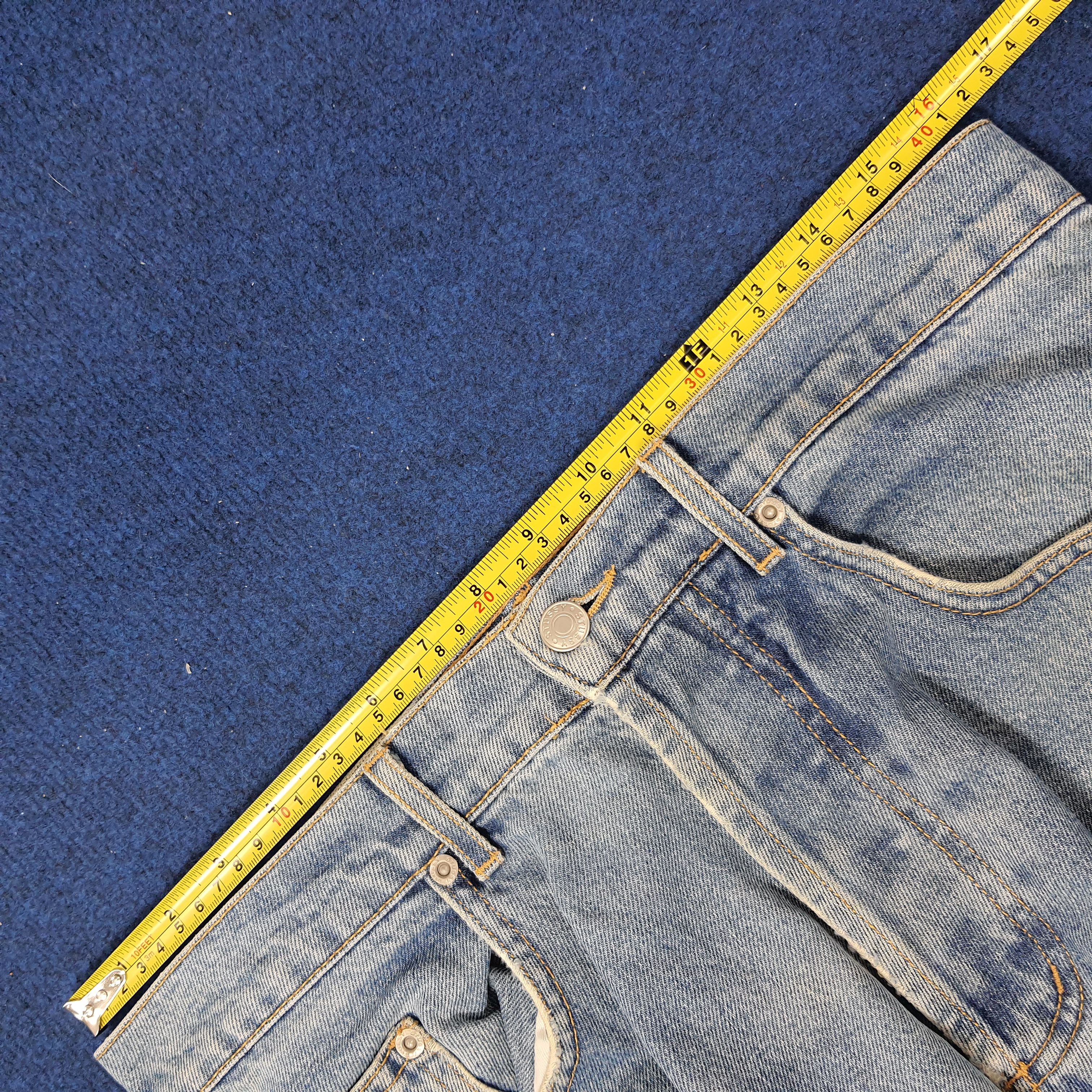 Stussy × Vintage Vintage Stussy Streetwear Custom Logo Jeans Size US 32 / EU 48 - 14 Thumbnail